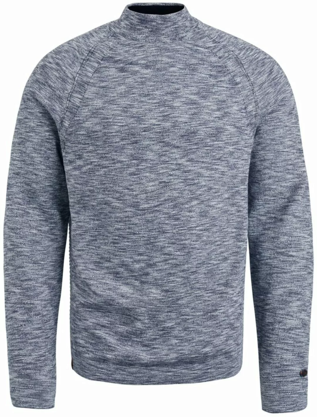 Cast Iron Pullover Turtleneck Blau - Größe M günstig online kaufen