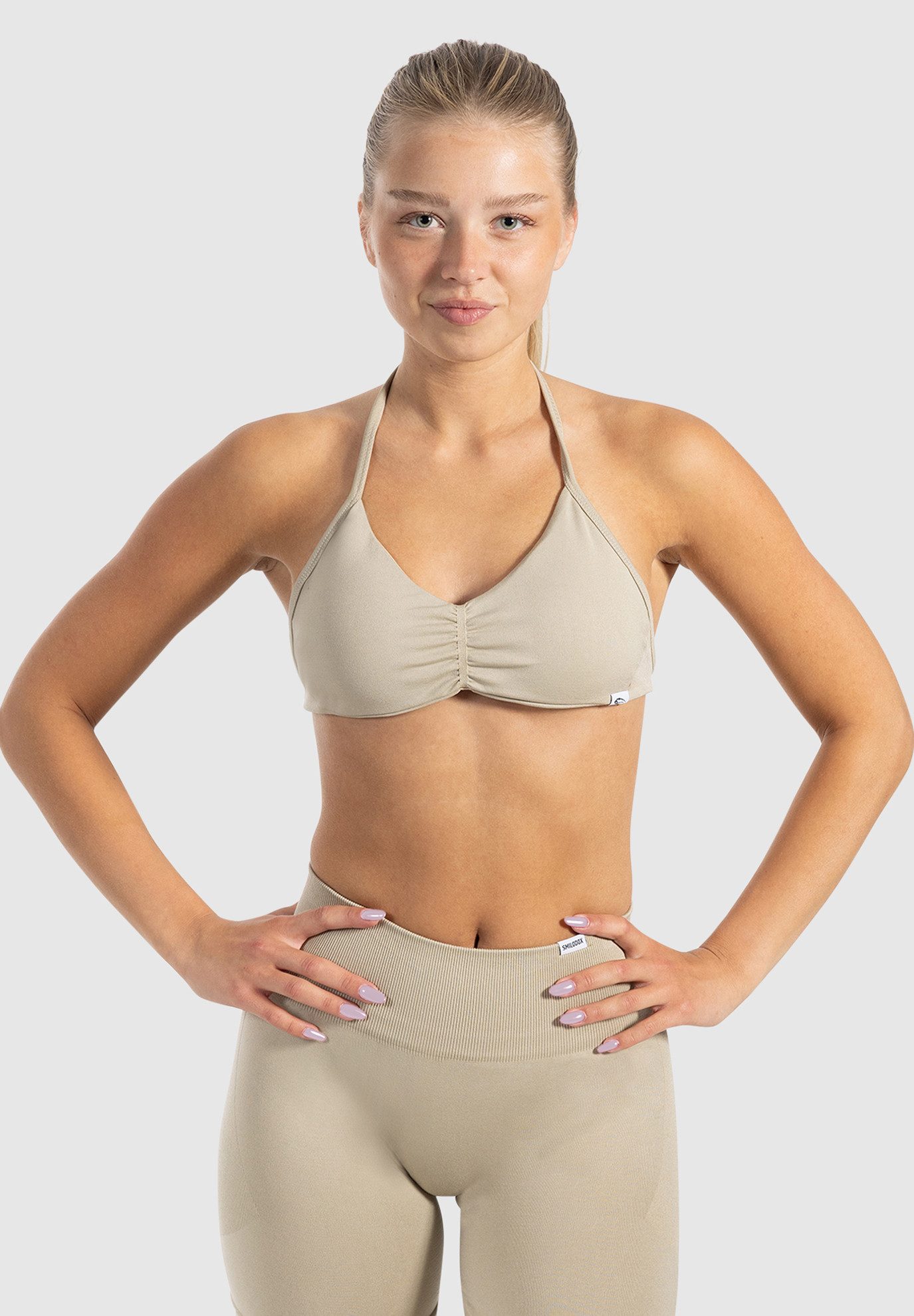 Smilodox Sport-BH Esta, Neckholder Bra, Ringverschluss, günstig online kaufen