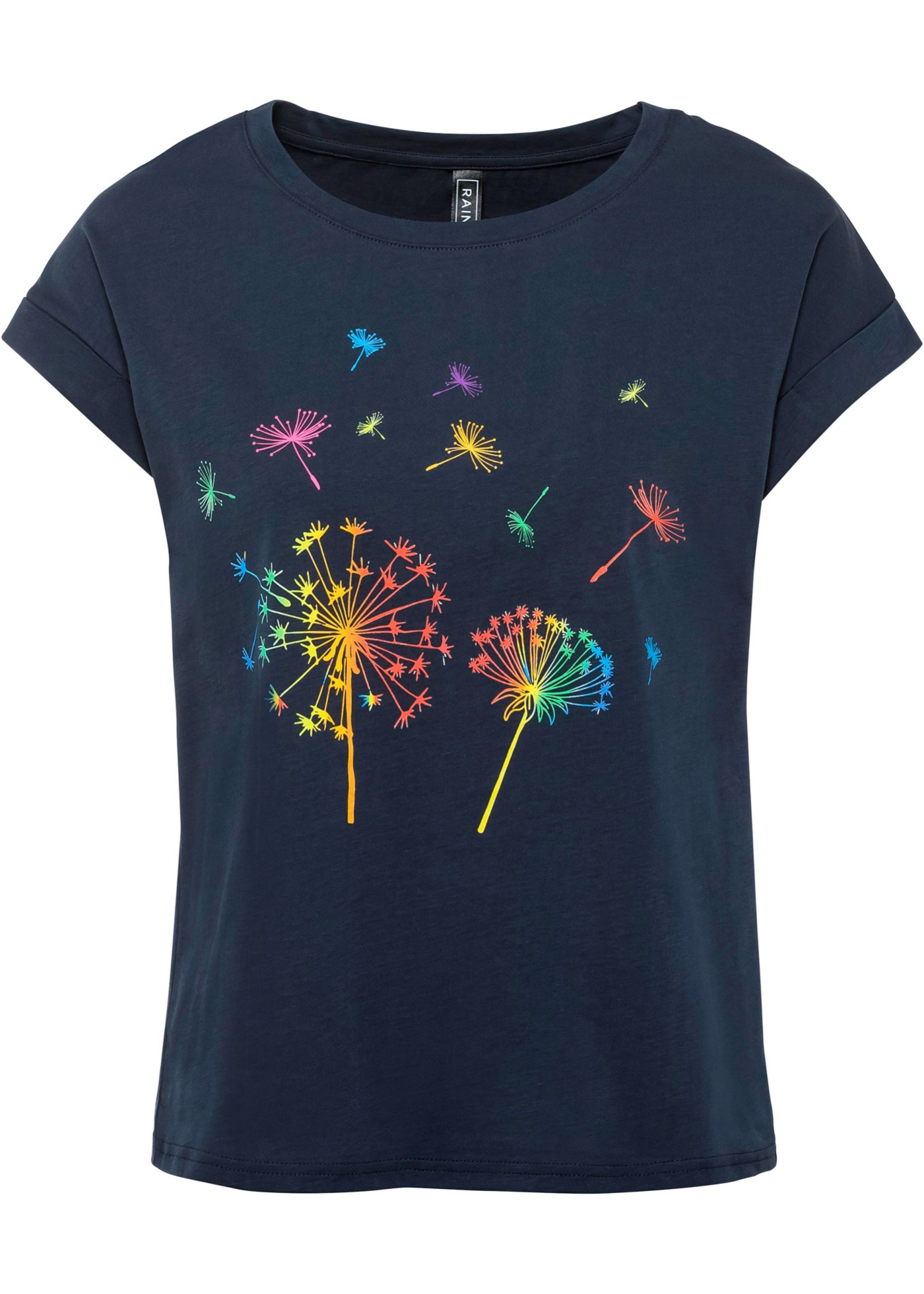 T-Shirt mit floralem Print günstig online kaufen