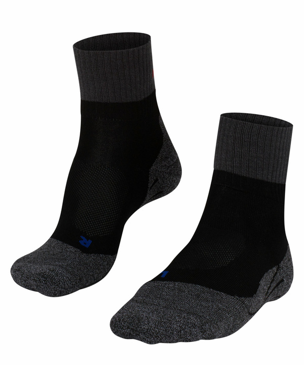 FALKE TK2 Short Cool Herren Wandersocken, 46-48, Schwarz, 16154-300805 günstig online kaufen