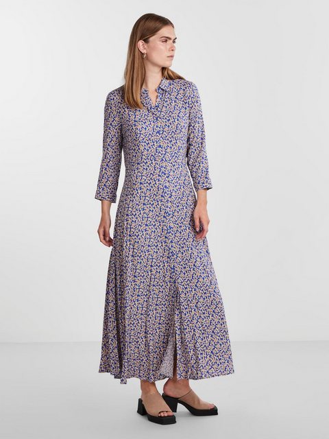 Y.A.S Hemdblusenkleid YASSAVANNA LONG SHIRT DRESS mit 3/4 Ärmel günstig online kaufen