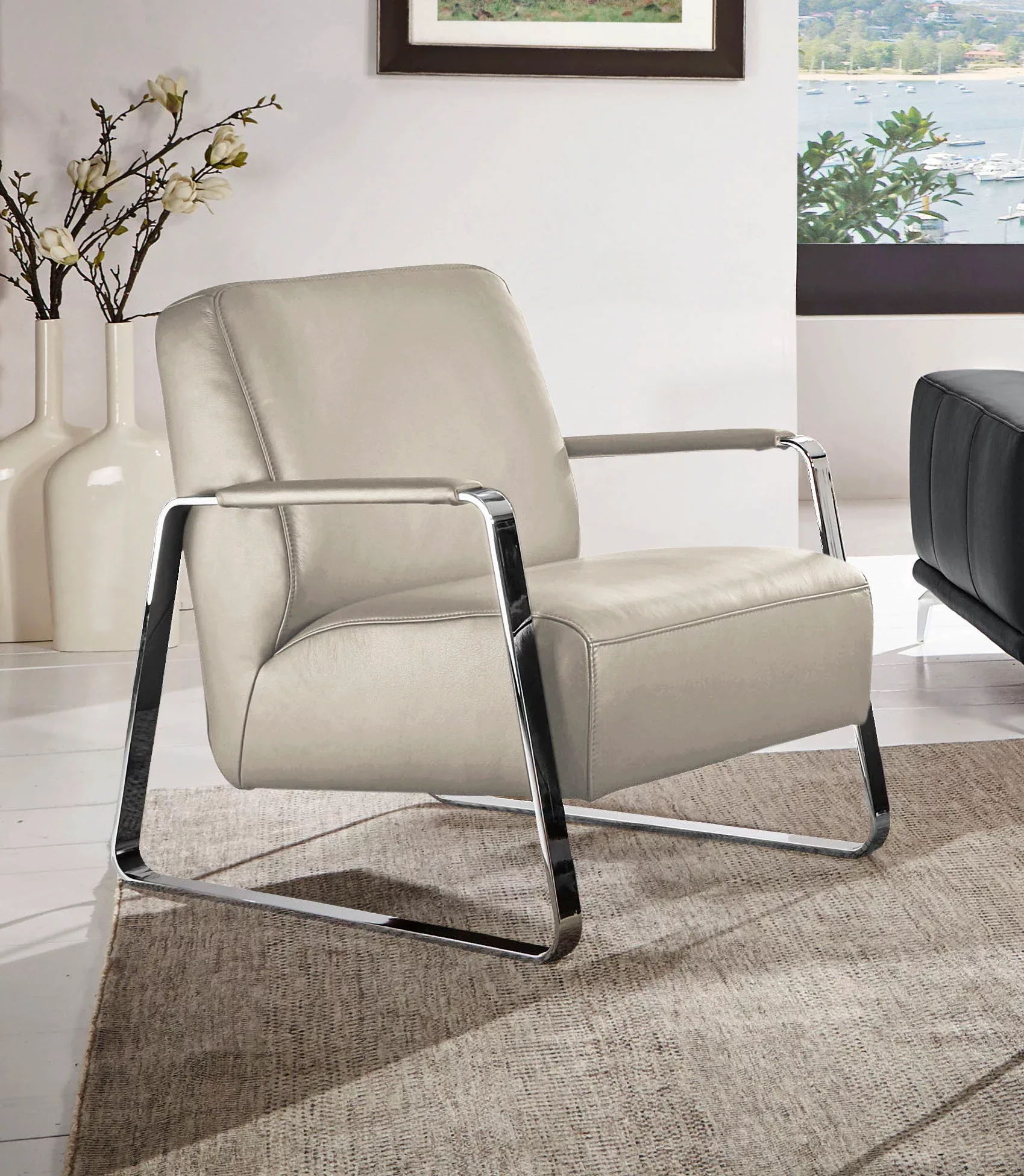 W.SCHILLIG Cocktailsessel "quadroo Designsessel, Loungesessel", mit bezogen günstig online kaufen