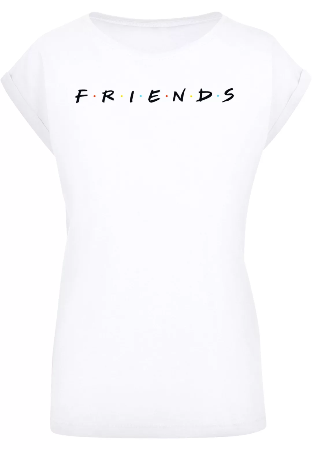 F4NT4STIC T-Shirt "FRIENDS TV Serie Text Logo WHT" günstig online kaufen