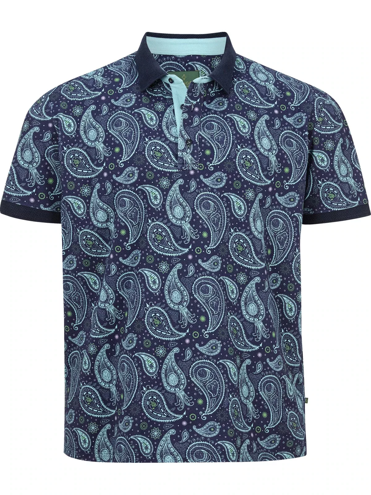 Charles Colby Poloshirt EARL SUITBERT Paisley Muster, Comfort Fit günstig online kaufen