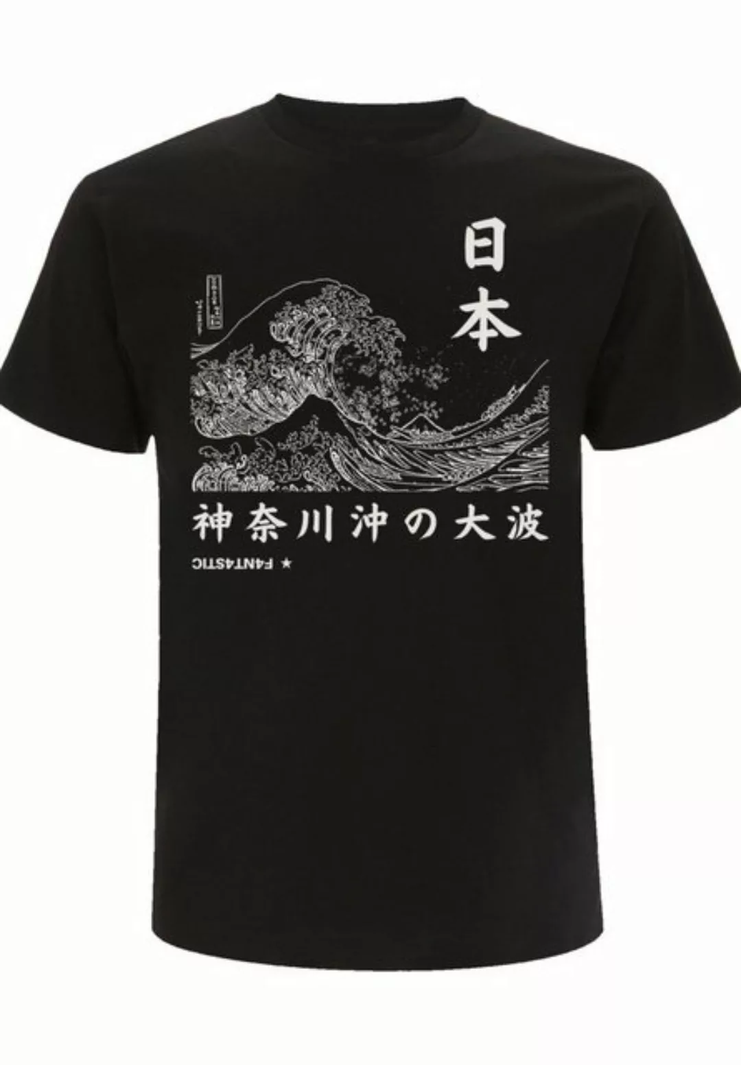 F4NT4STIC T-Shirt "Kanagawa Welle Japan", Print günstig online kaufen