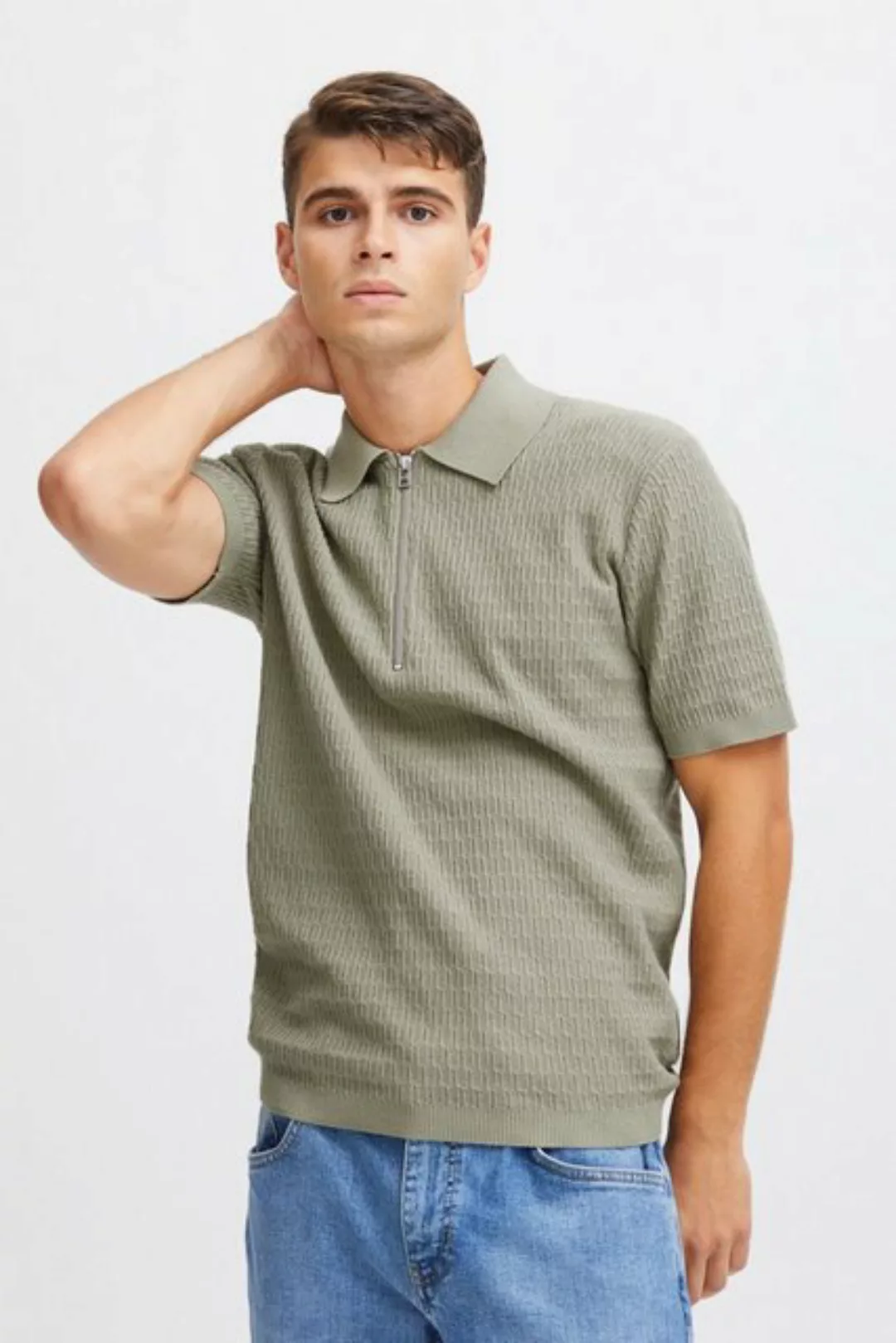 Casual Friday Poloshirt CFKarl SS structured polo knit Lässiges Poloshirt m günstig online kaufen