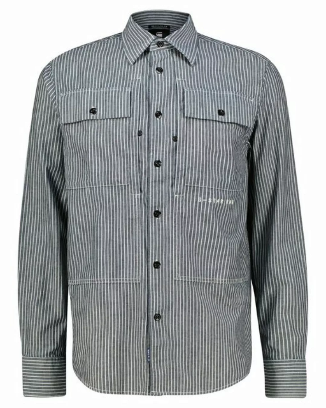 G-Star RAW Langarmhemd Herren Hemd PANEL CARGO Regular Fit (1-tlg) günstig online kaufen