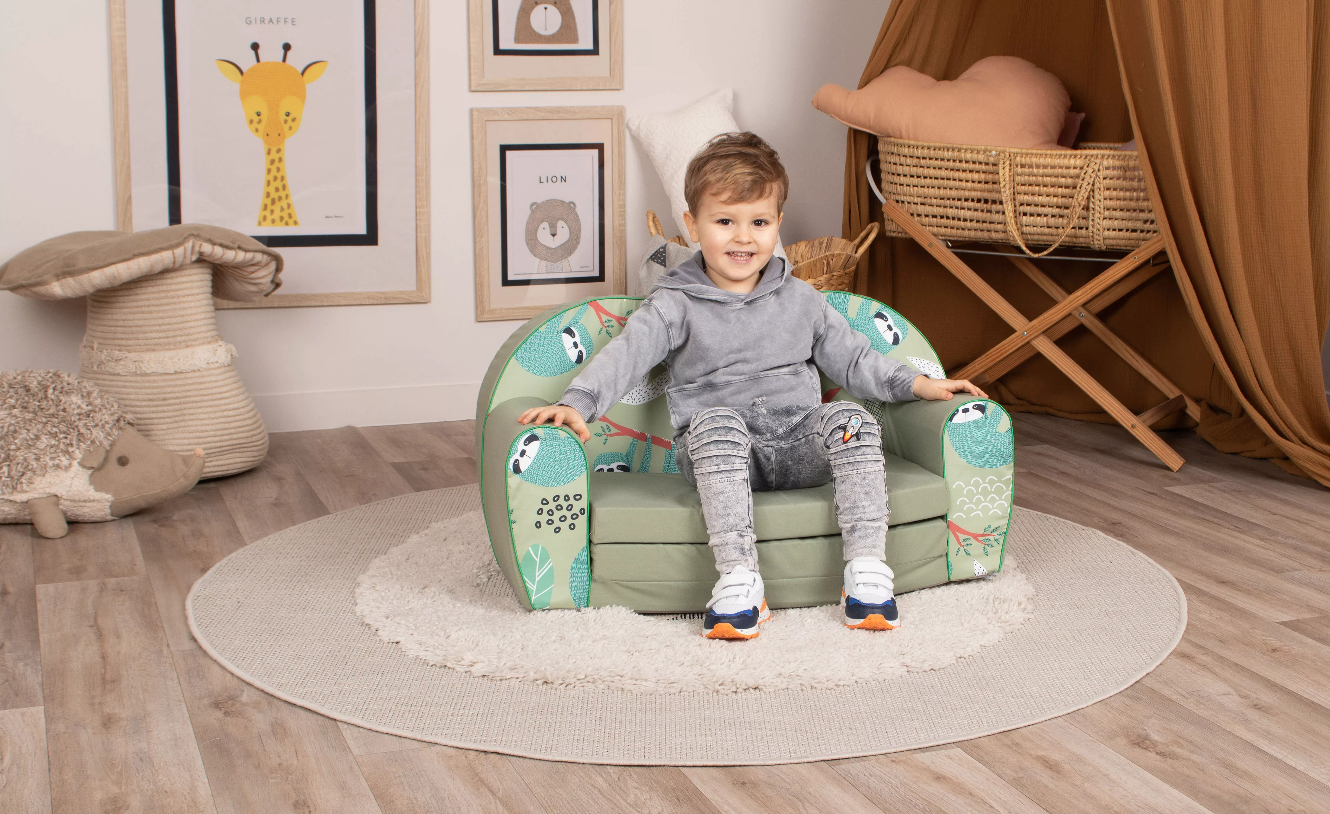 Knorrtoys® Sofa »Faultier«, für Kinder; Made in Europe günstig online kaufen