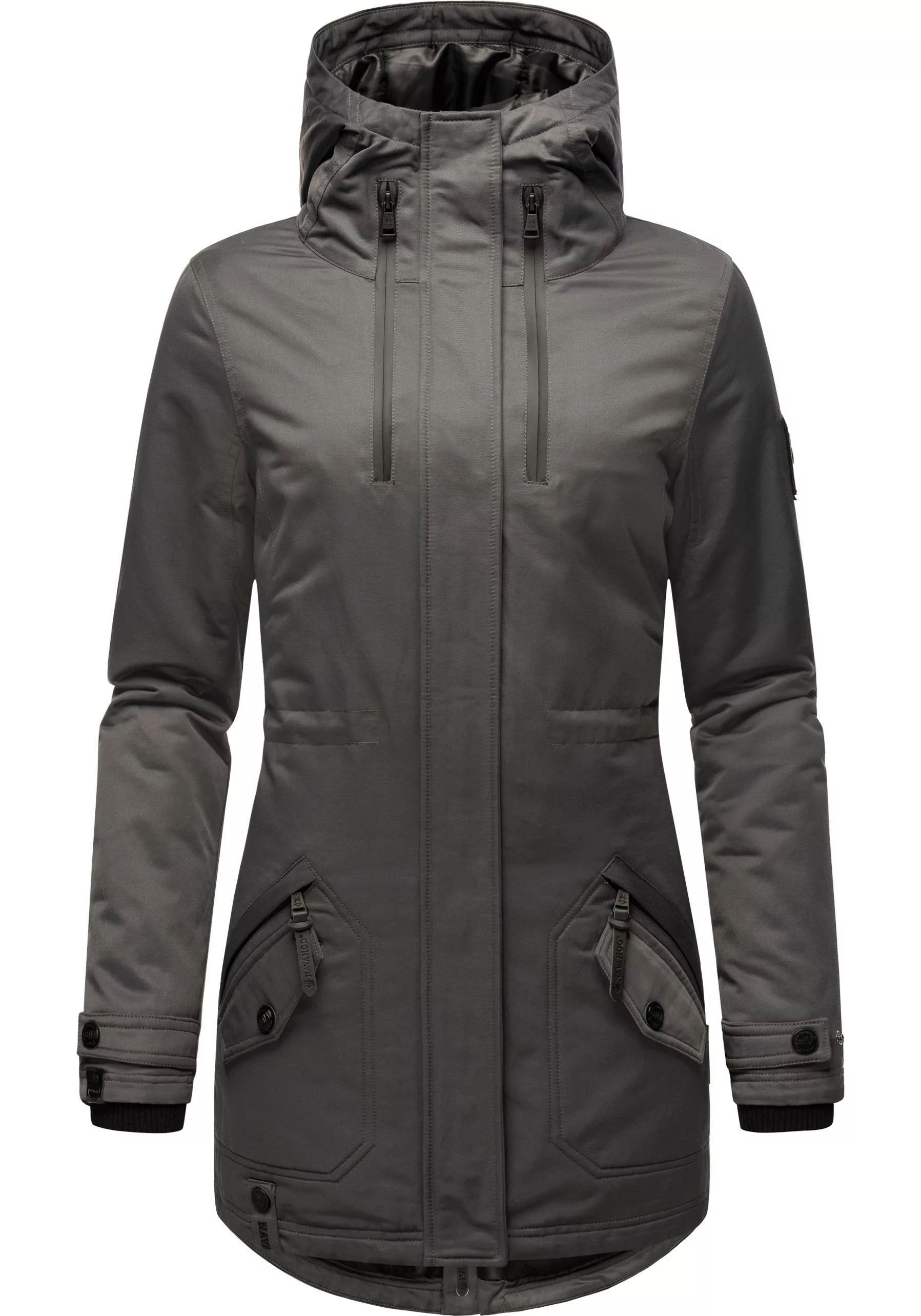 Navahoo Wintermantel "Avrille II", sportlicher Damen Winter Kurzmantel mit günstig online kaufen