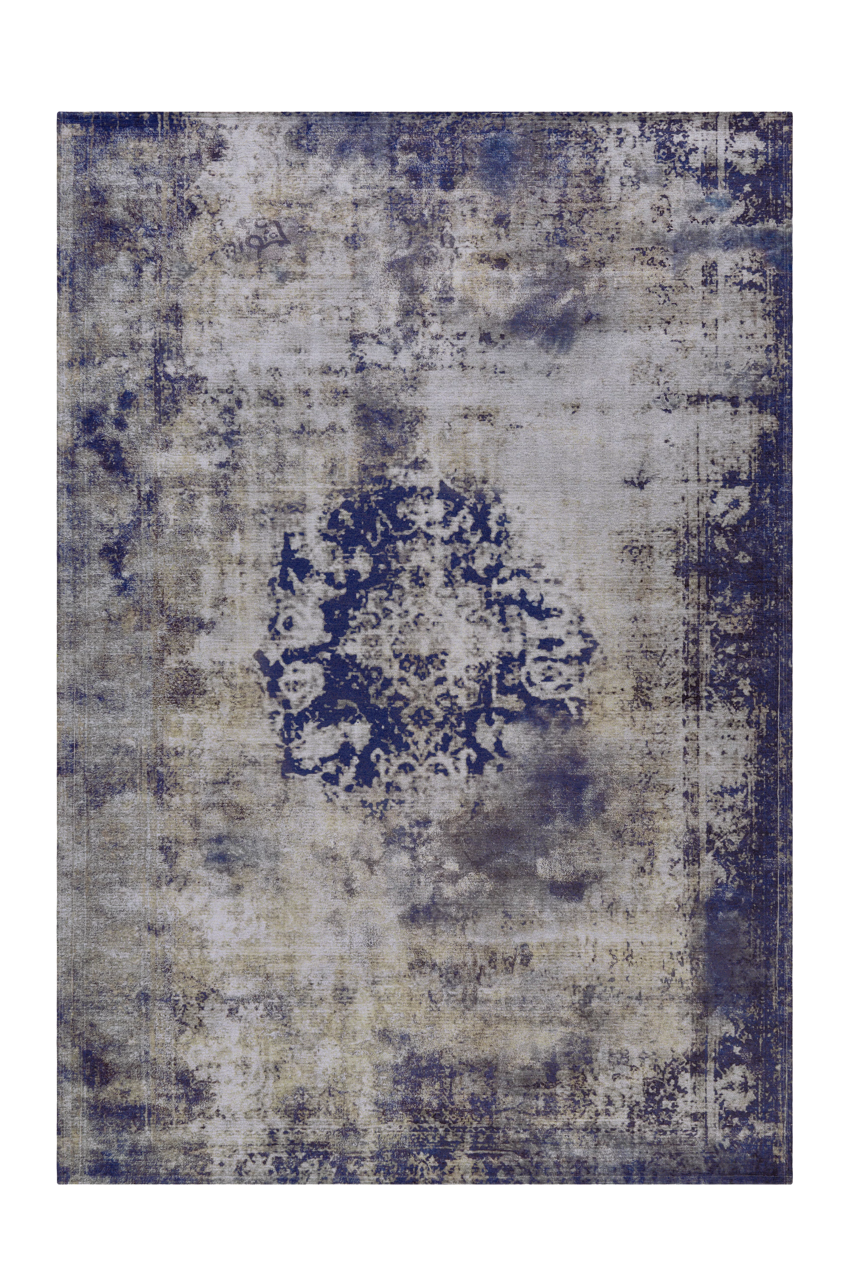 Arte Espina Flachflorteppich Vintage 8403 Blau 200cm X 290cm günstig online kaufen