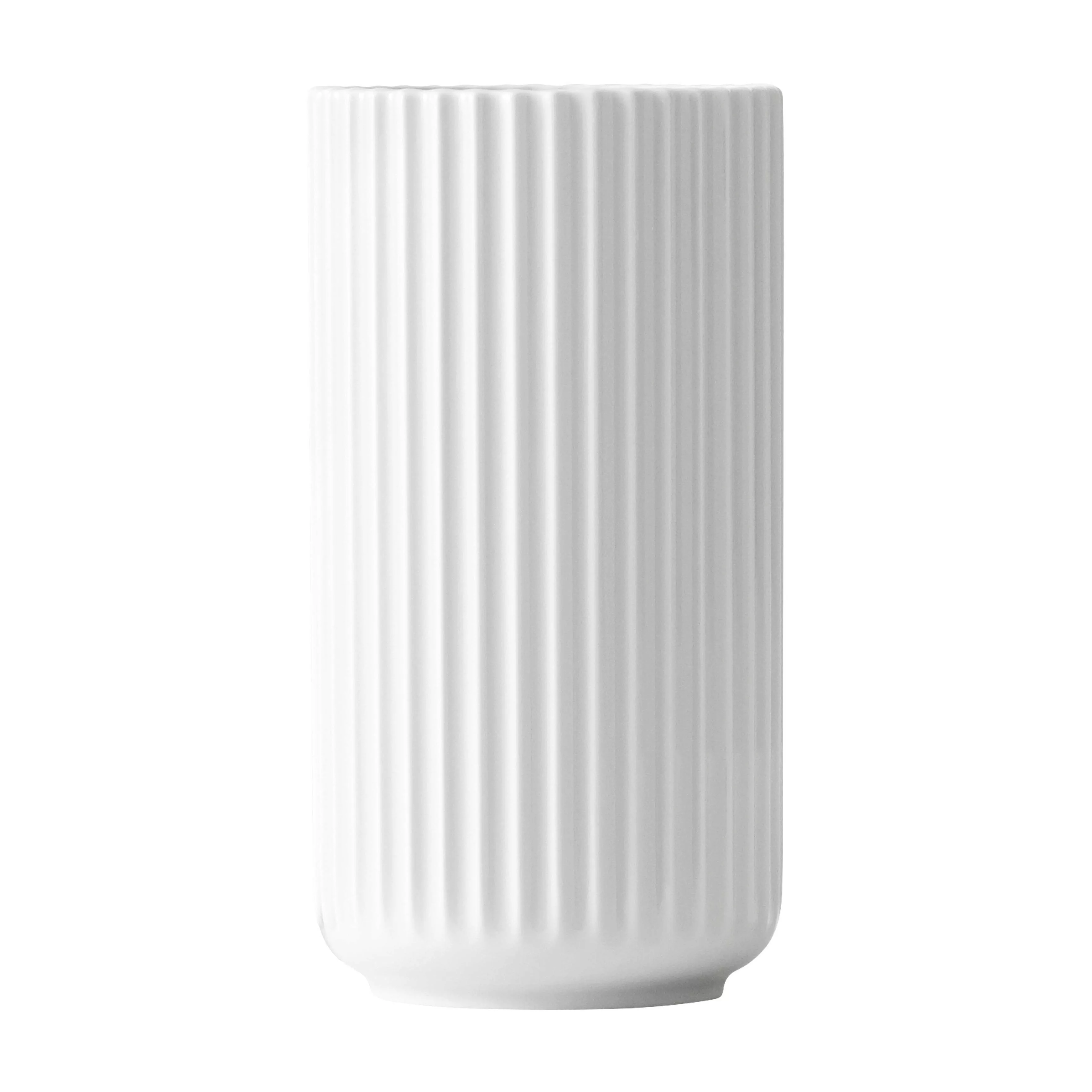 Lyngby Porcelæn - Lyngby Vase Porzellan H 12.5cm - weiß/H x Ø 12.5x7cm günstig online kaufen