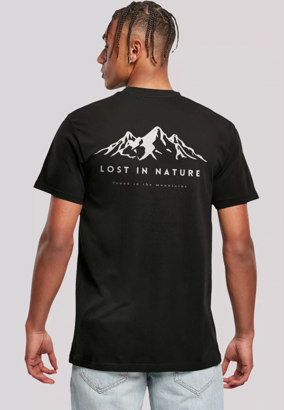 F4NT4STIC T-Shirt "MOUNTAIN x F4NT4STIC", Print günstig online kaufen