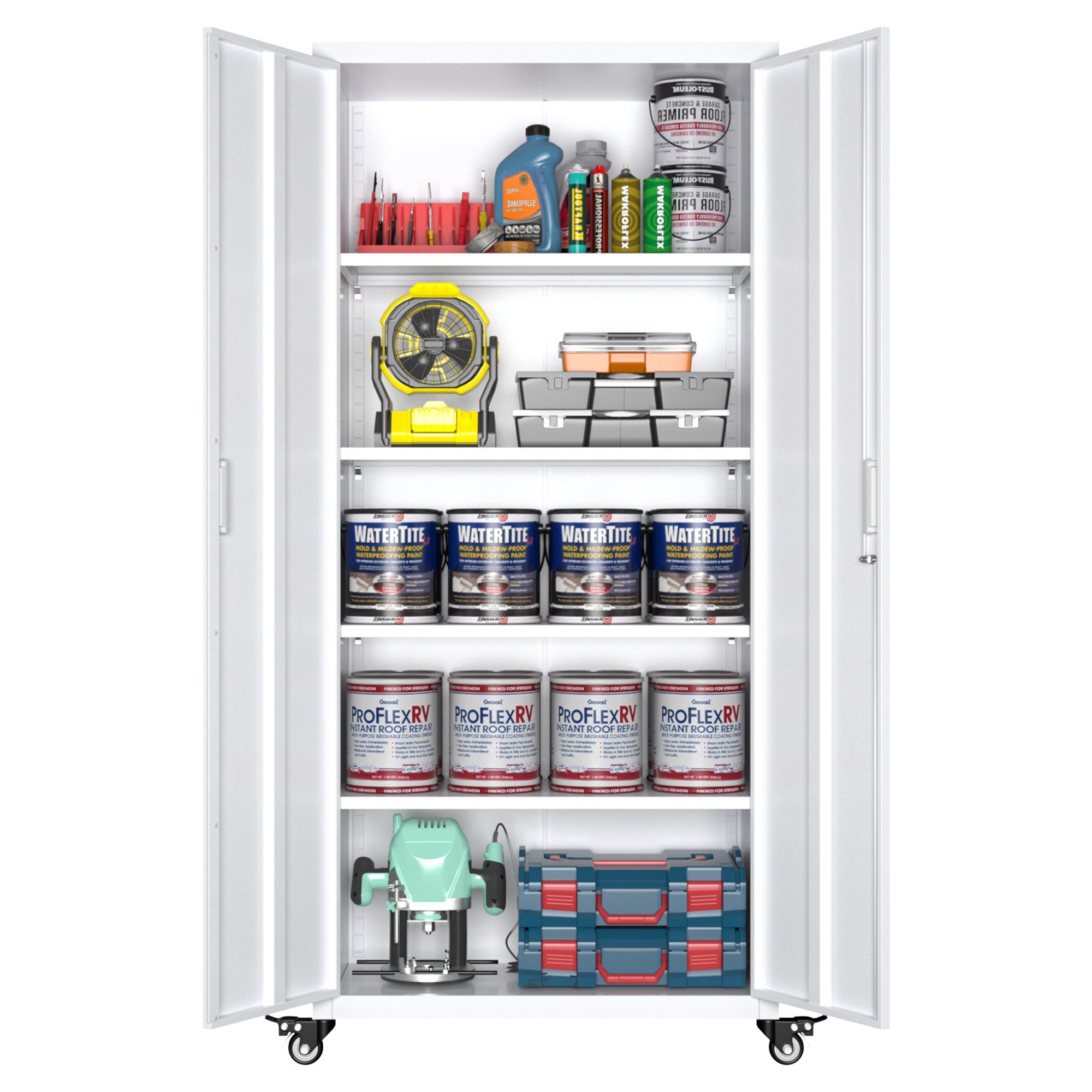 AOBABO Fächerschrank für autos, räder, eingebaute günstig online kaufen
