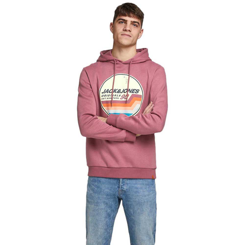 Jack & Jones Tylers Kapuzenpullover S Hawthorn Rose / Sweat Fit günstig online kaufen