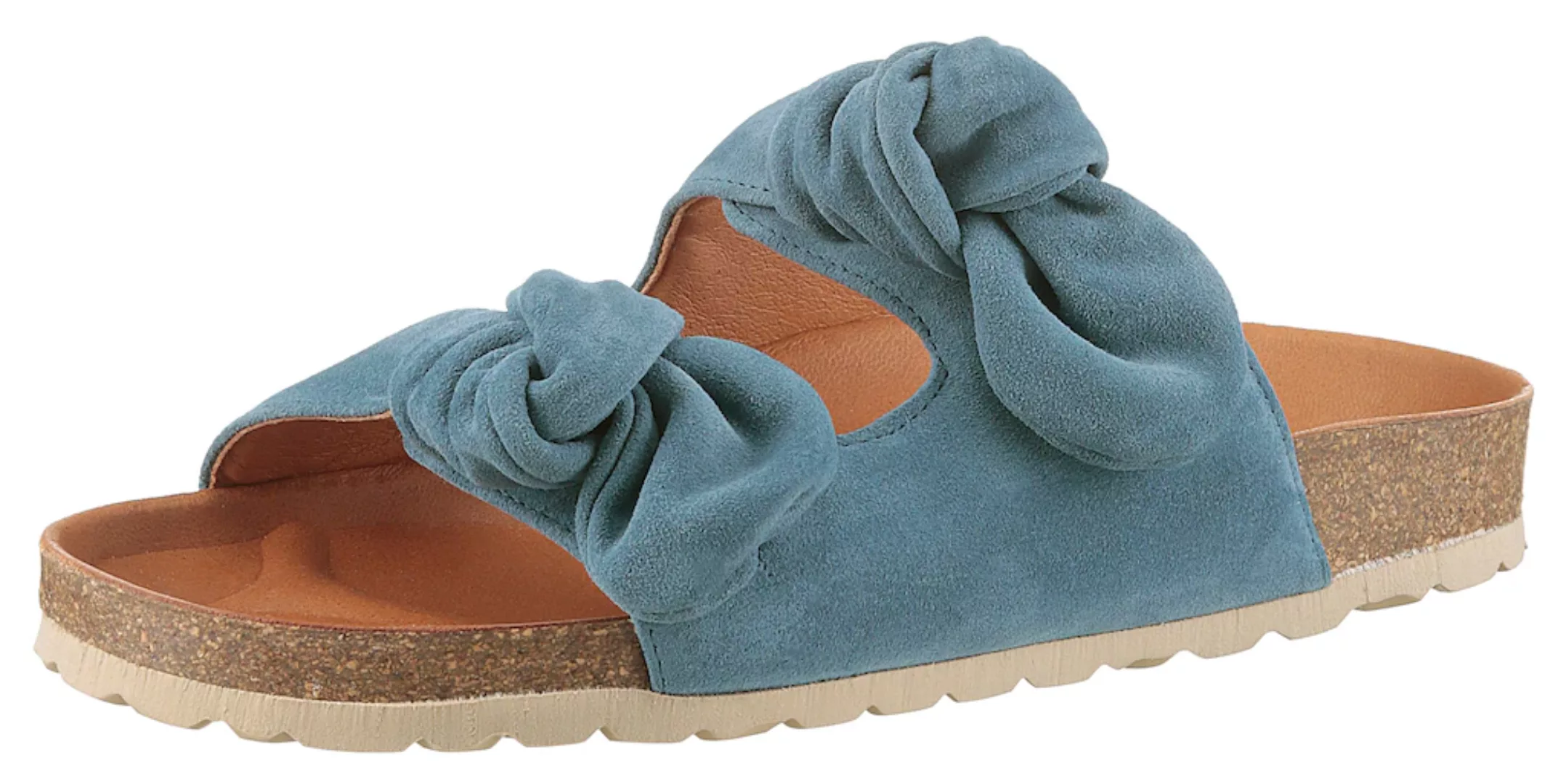 VERBENAS Pantolette "Rain", Sommerschuh, Schlappen, Strandschuh, Hausschuh günstig online kaufen