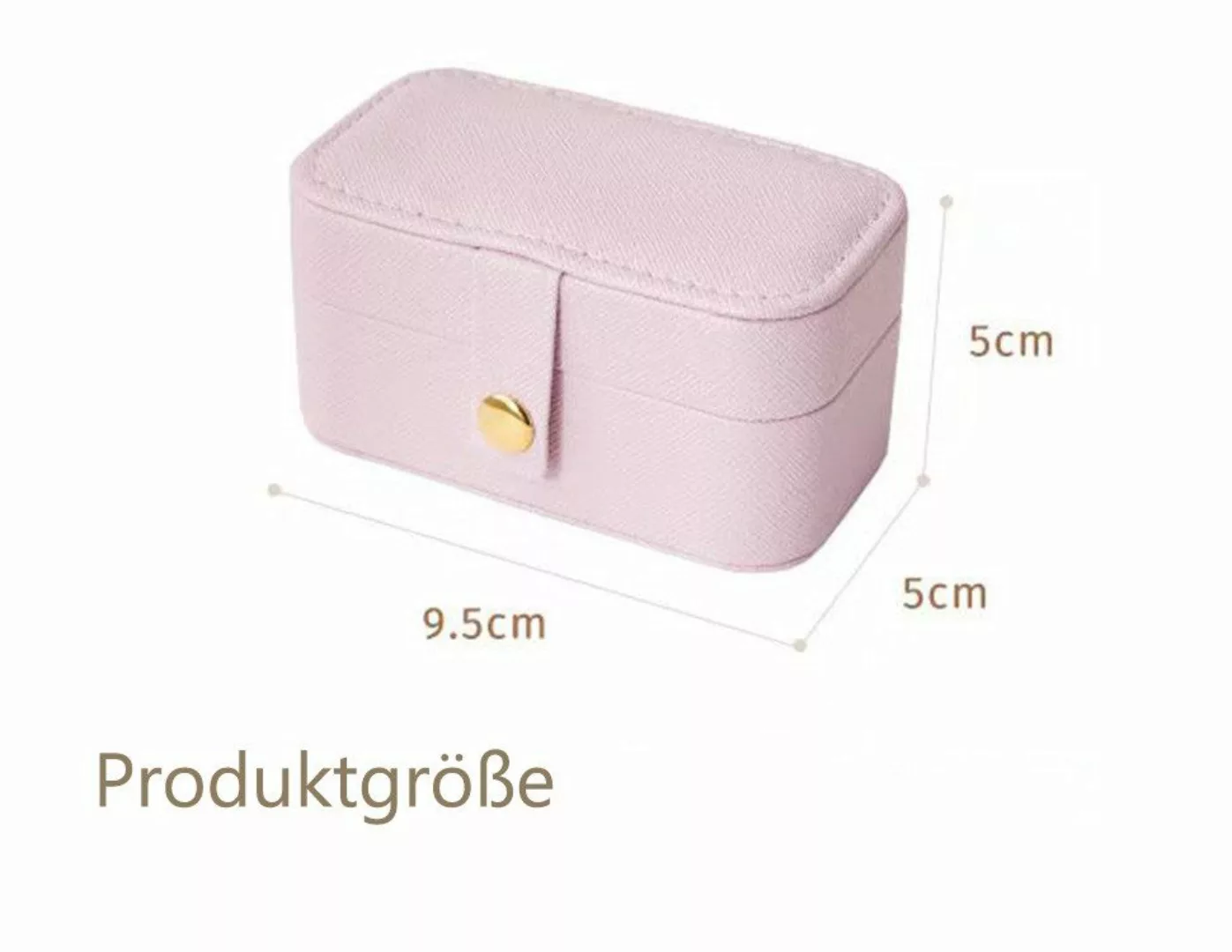 Coonoor Schmuckkasten Mini Schmuckkästchen mit separatem günstig online kaufen