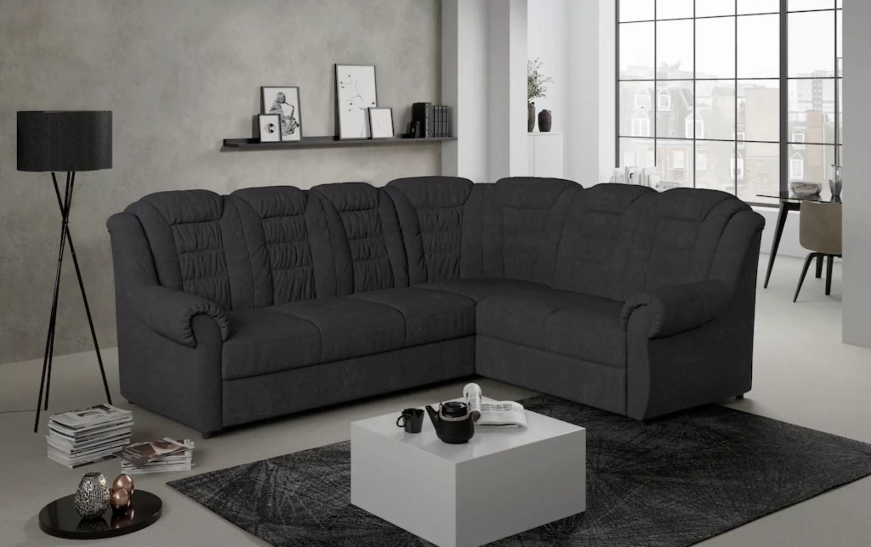 Home affaire Ecksofa "Boston L-Form" günstig online kaufen