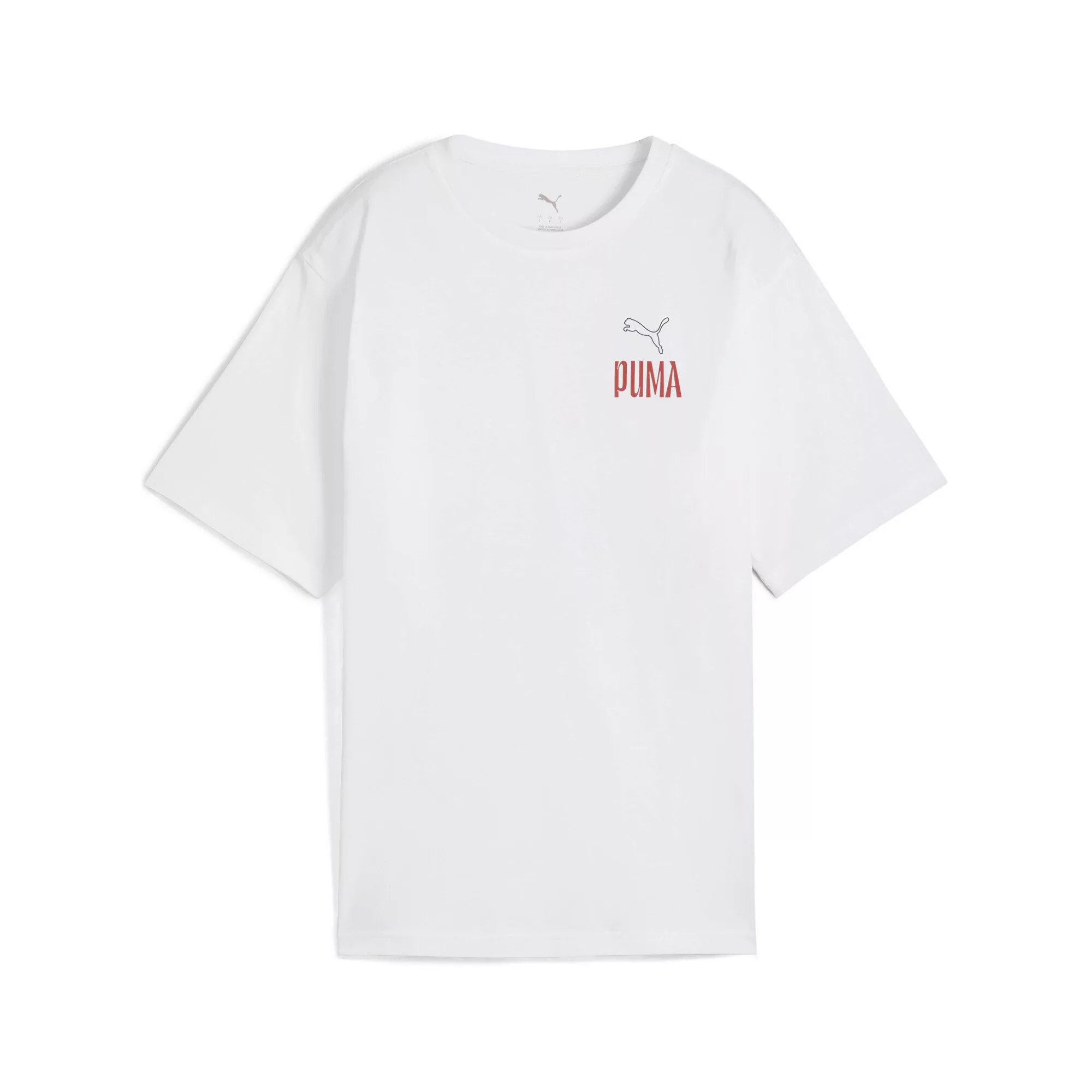 PUMA T-Shirt "Wardrobe Essentials Relaxed Graphic T-Shirt Damen" günstig online kaufen