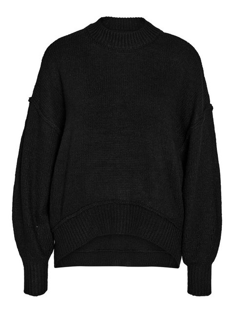 Noisy may Strickpullover Strickpullover Rundhals loose fit 7995 in Schwarz- günstig online kaufen