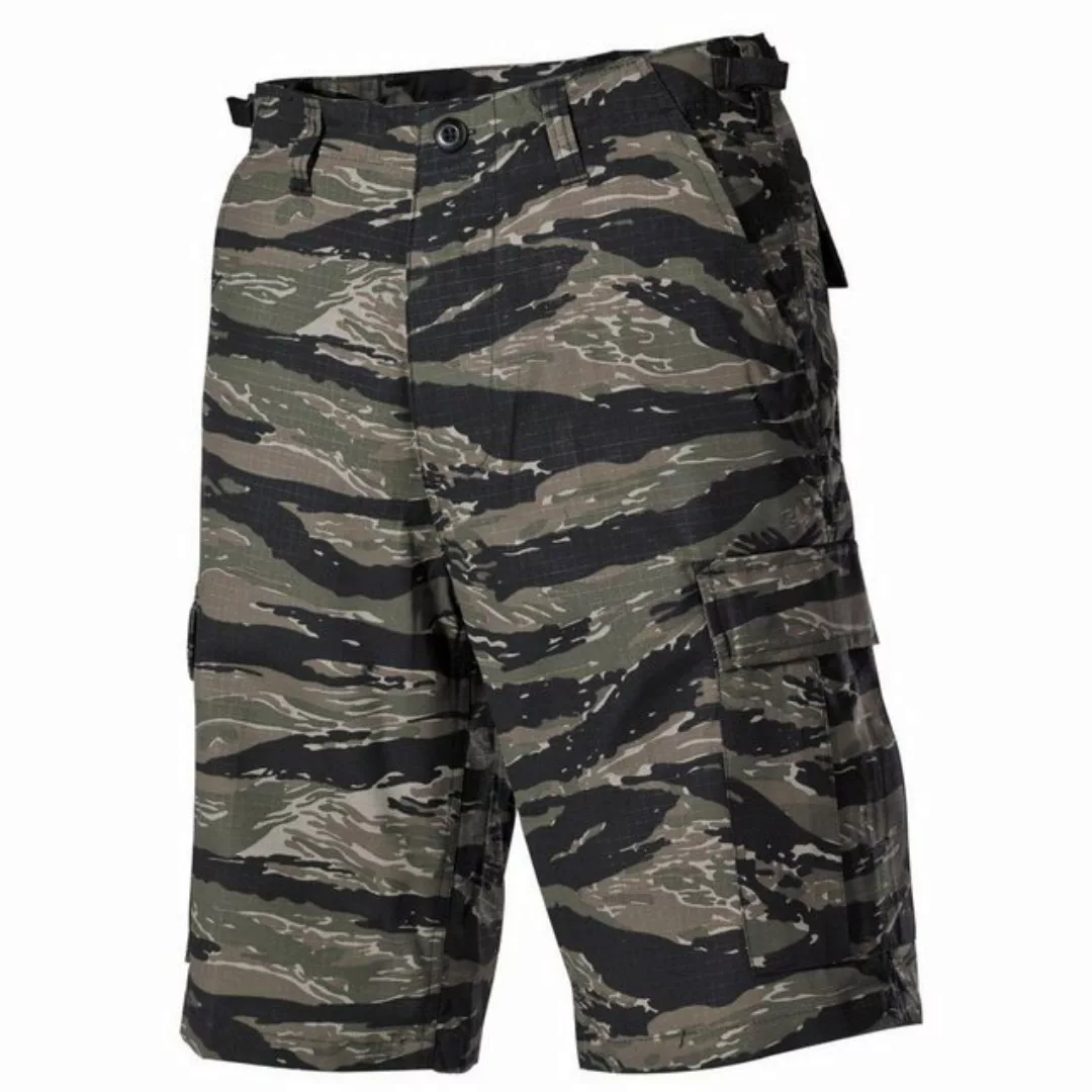 MFH Outdoorhose US Bermuda, BDU, Rip Stop, tiger stripe günstig online kaufen