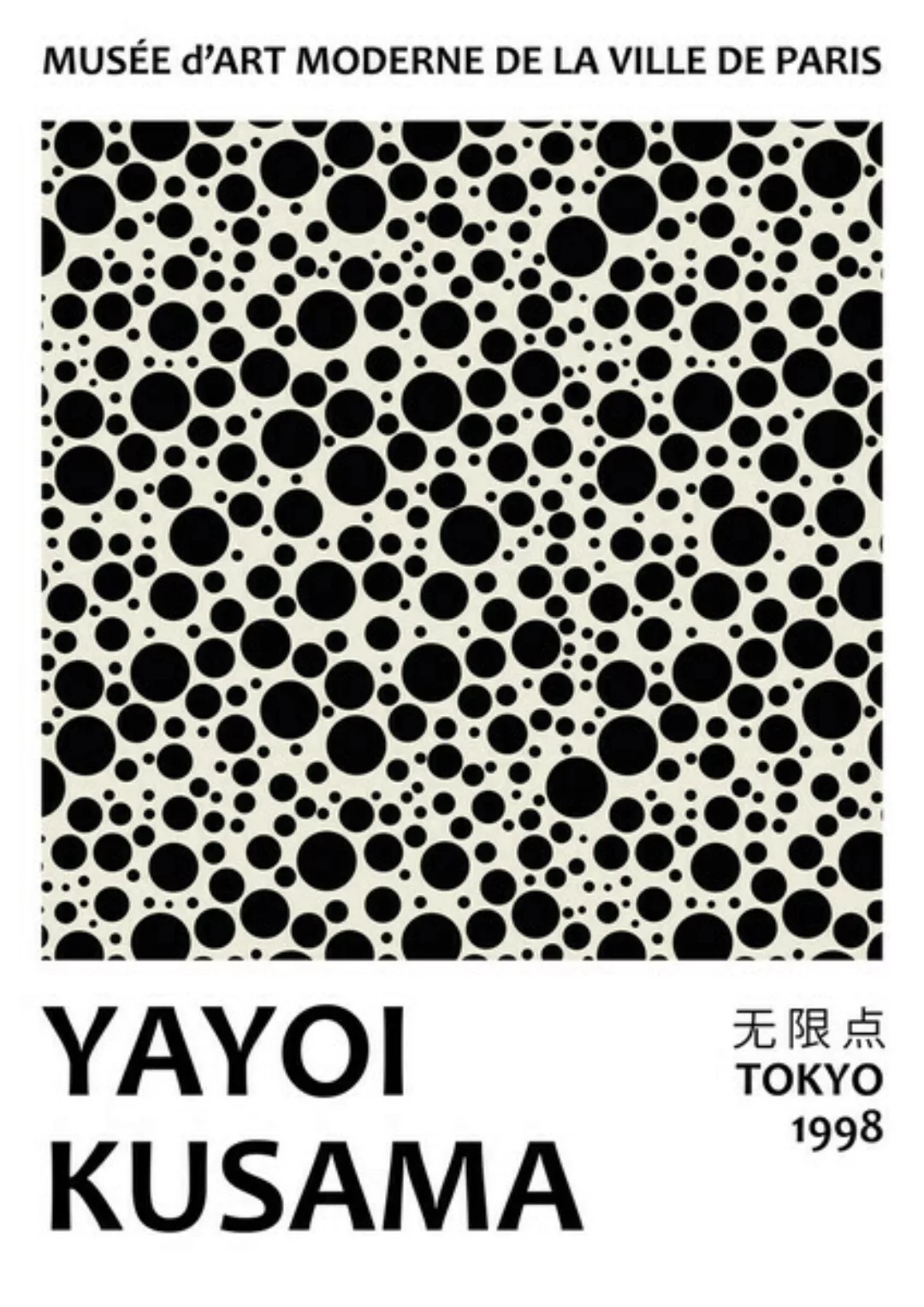 Poster / Leinwandbild - Yayoi Kusama, Tokyo 1998 günstig online kaufen