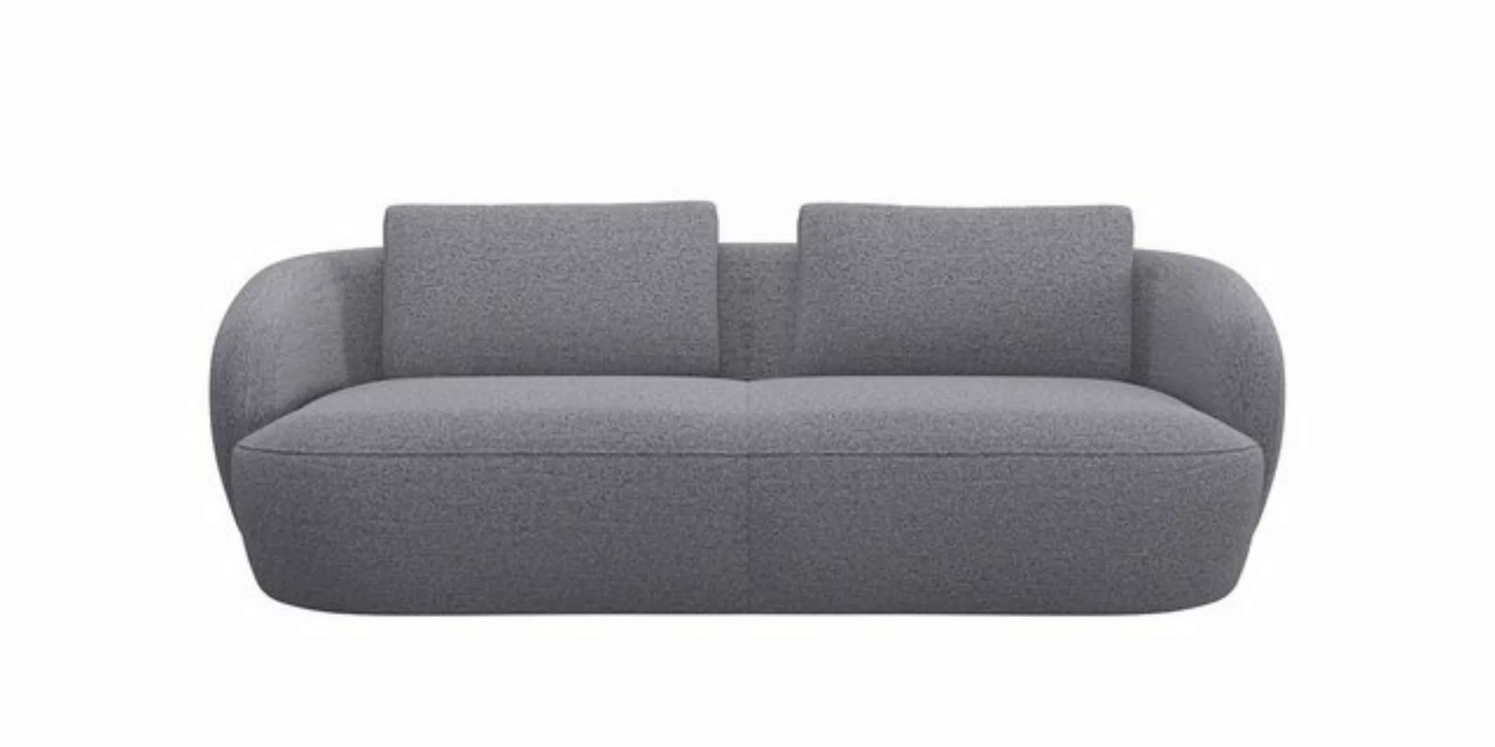 FLEXLUX 3-Sitzer Torino, rund, Couch, Dreisitzer, Modernes, organisches Sof günstig online kaufen