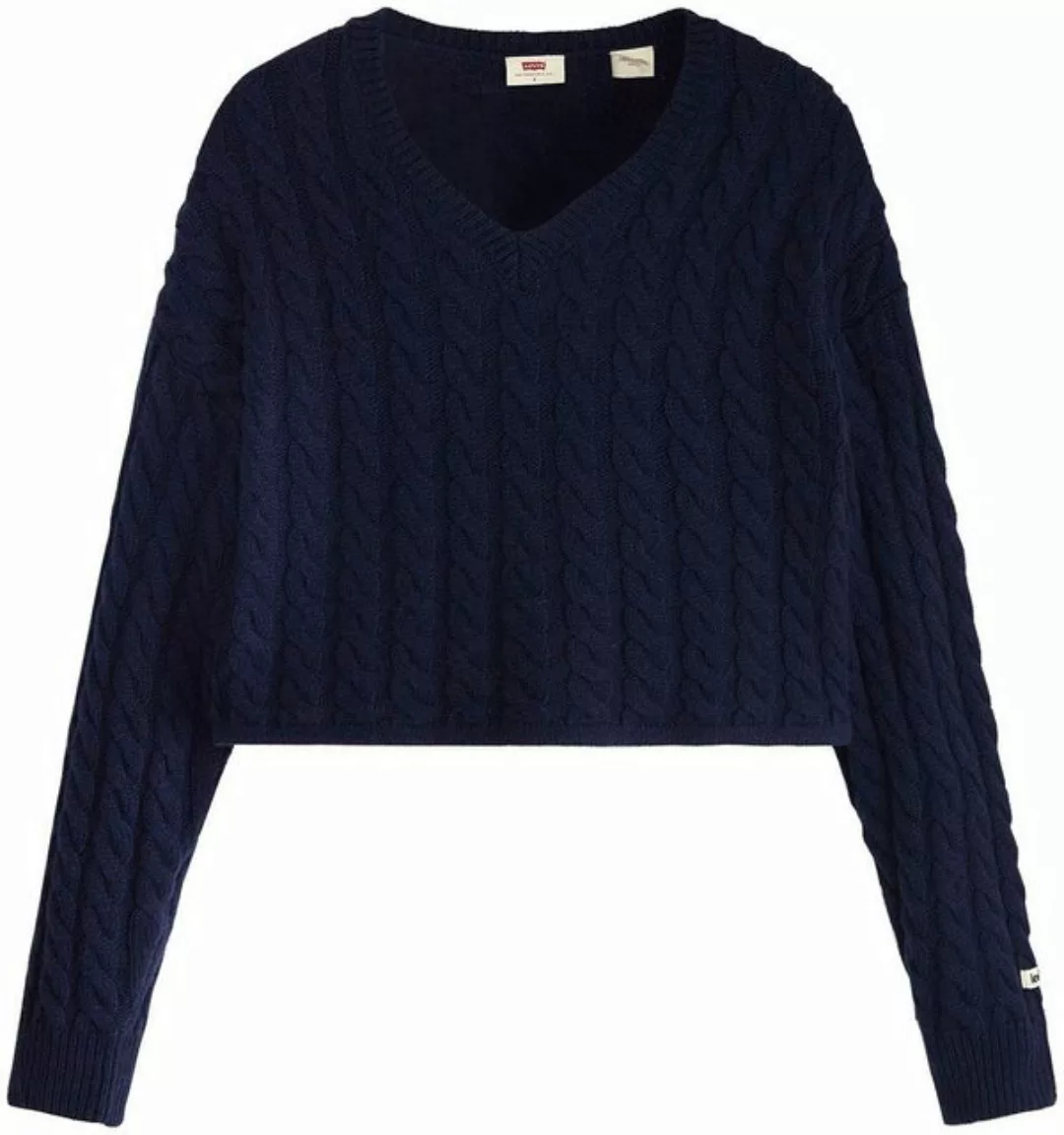 Levi's® Wollpullover RAE CROPPED SWEATER mit Zopfmuster - super kurz geschn günstig online kaufen