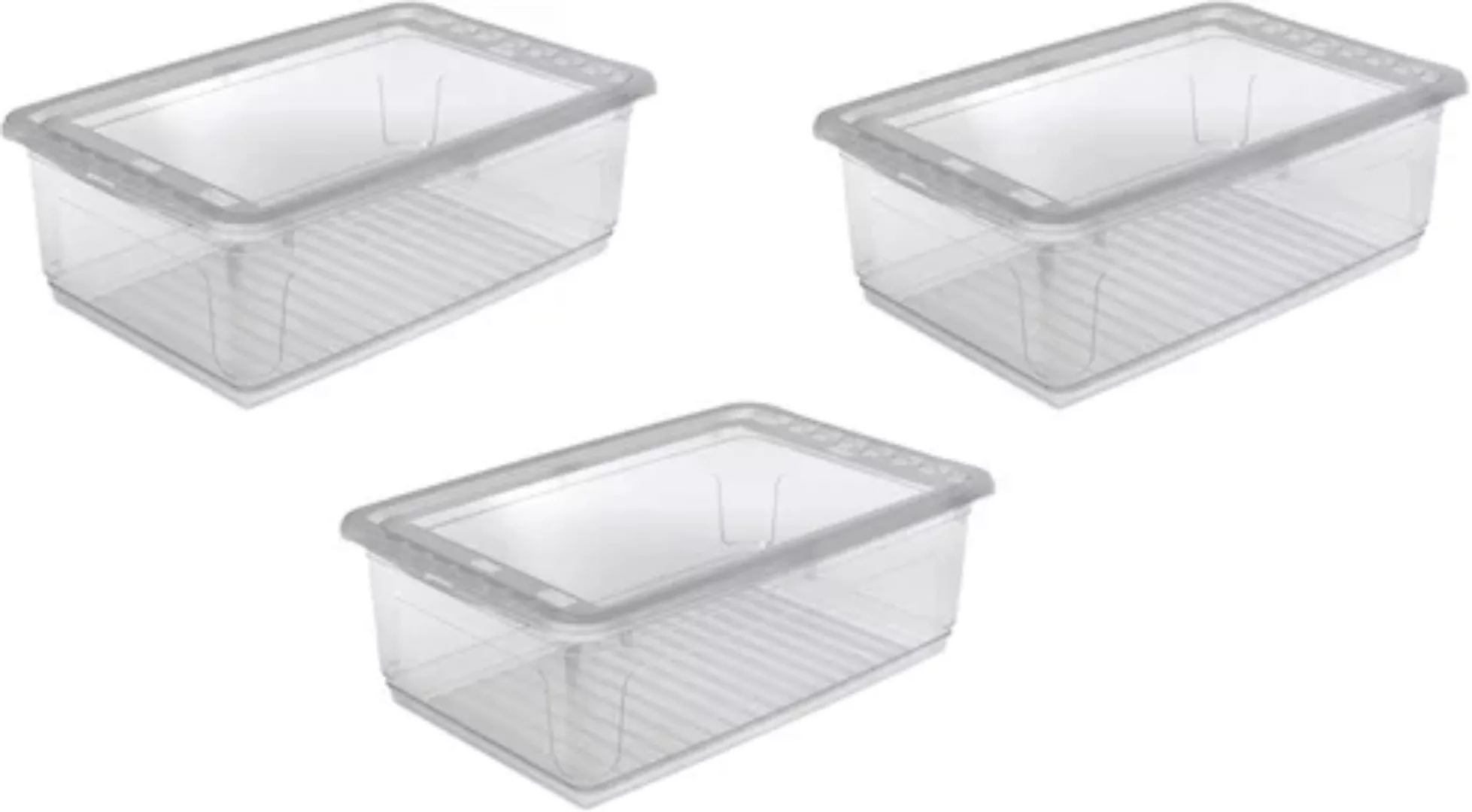keeeper Aufbewahrungsbox "bea", (Set, 3 St.), 3 x 30 L, mit Air-Control-Sys günstig online kaufen