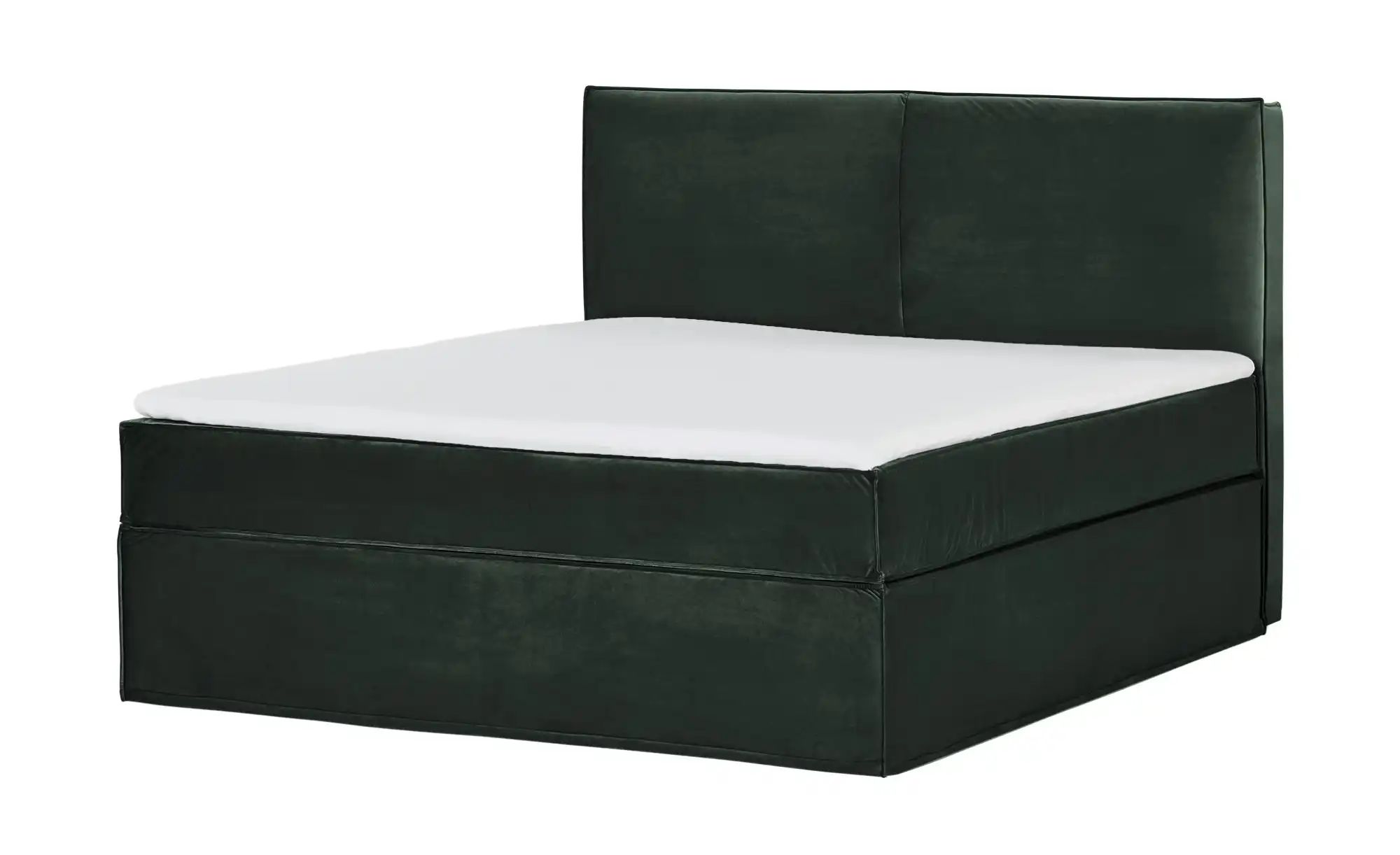 Boxi Boxspringbett 180 x 200 cm mit trendigem Keder Boxi Urban ¦ grün ¦ Maß günstig online kaufen