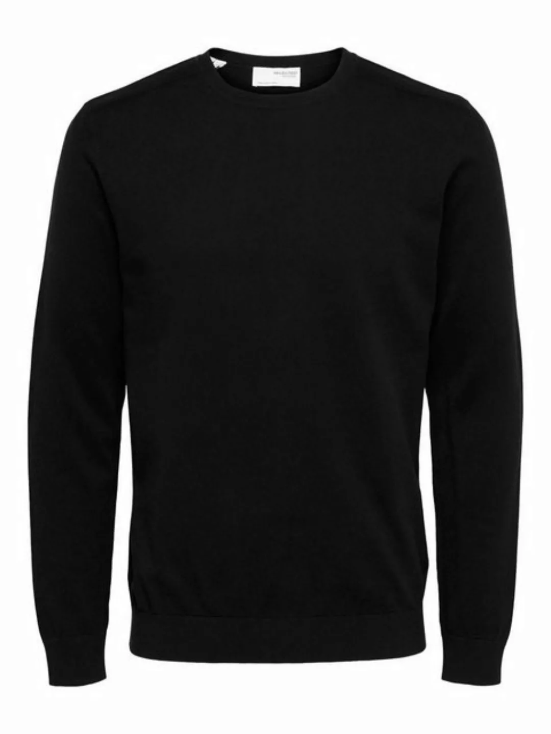 SELECTED HOMME Strickpullover - klassischer Herren Pullover einfarbig günstig online kaufen