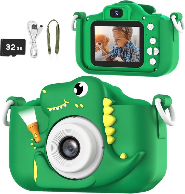 AONISE Kinderkamera (20 MP, Videoaufnahme,1080P, 32 GB Micro Karte, Fotoauf günstig online kaufen