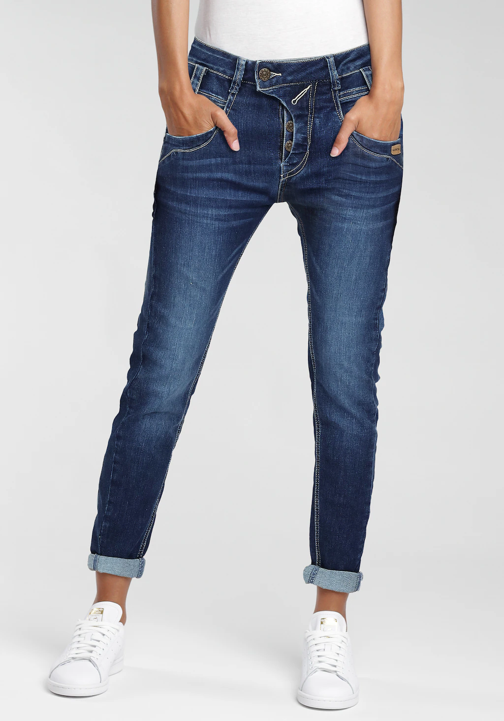 GANG Slim-fit-Jeans "94MARGE", mit besonderem 4-Knopf-Verschluss günstig online kaufen