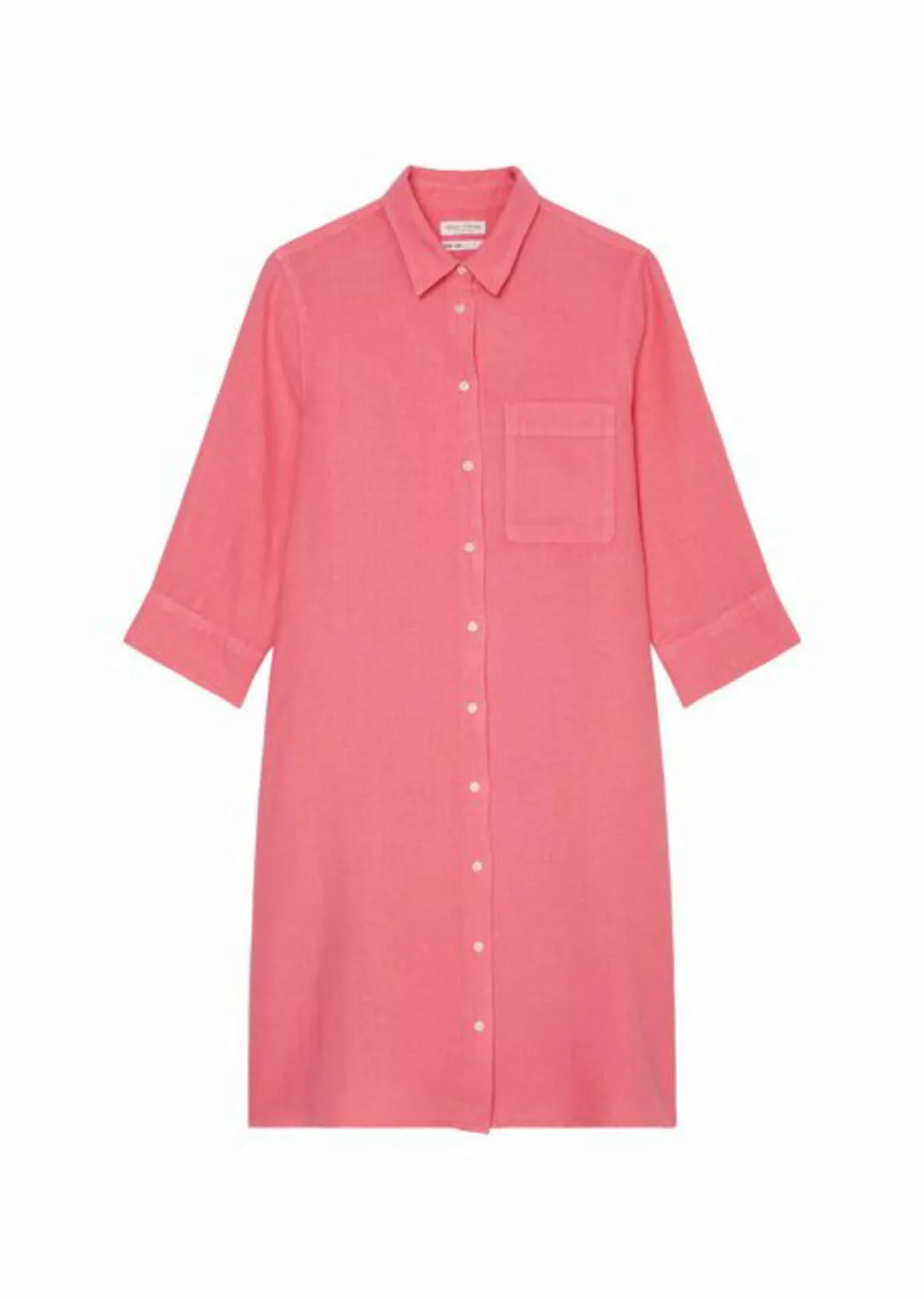 Marc O'Polo Midikleid Dress, shirt dress, A-shaped, 3 4 s günstig online kaufen