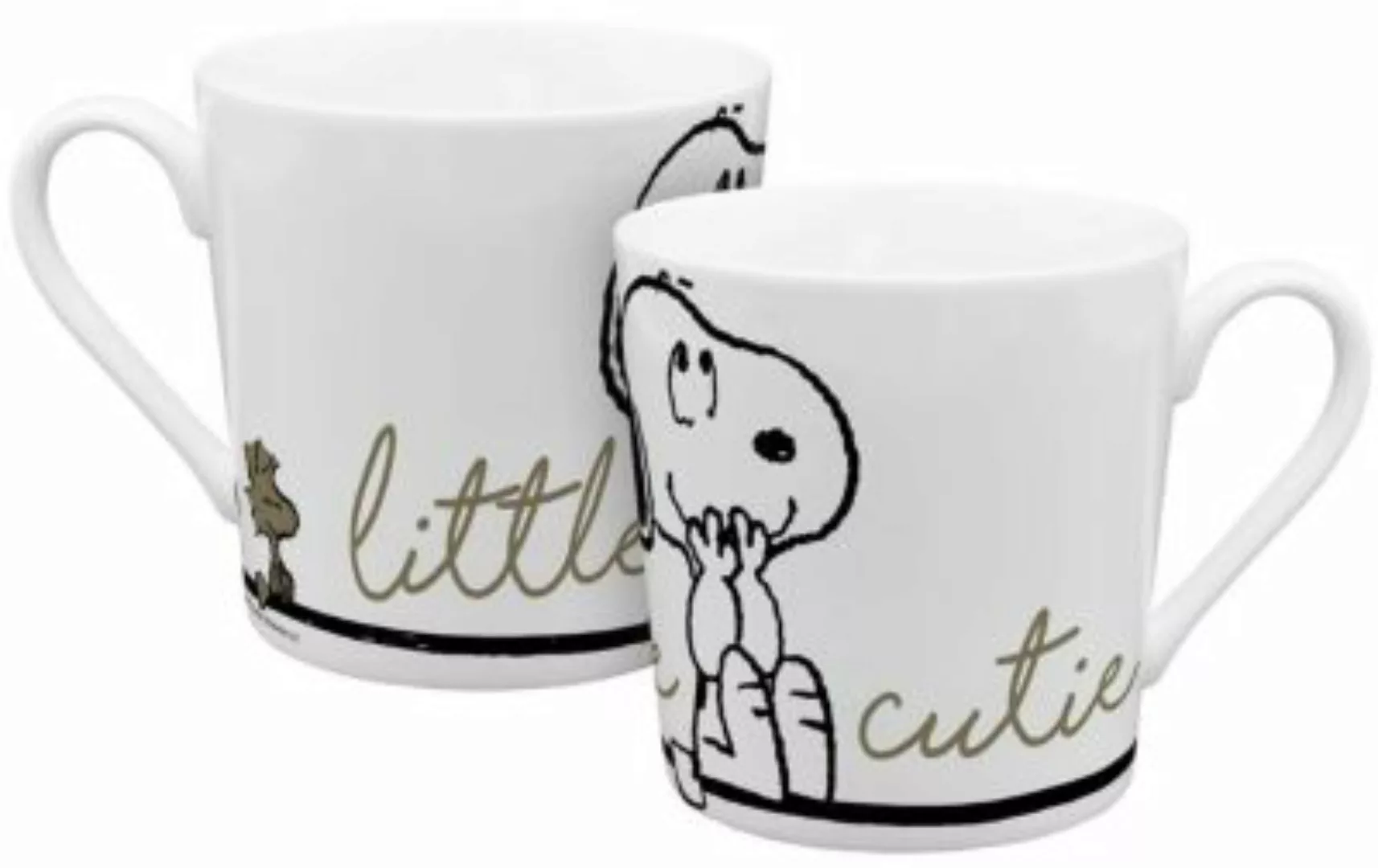 Geda Labels Tasse Snoopy Little cutie 350ml Tassen bunt günstig online kaufen