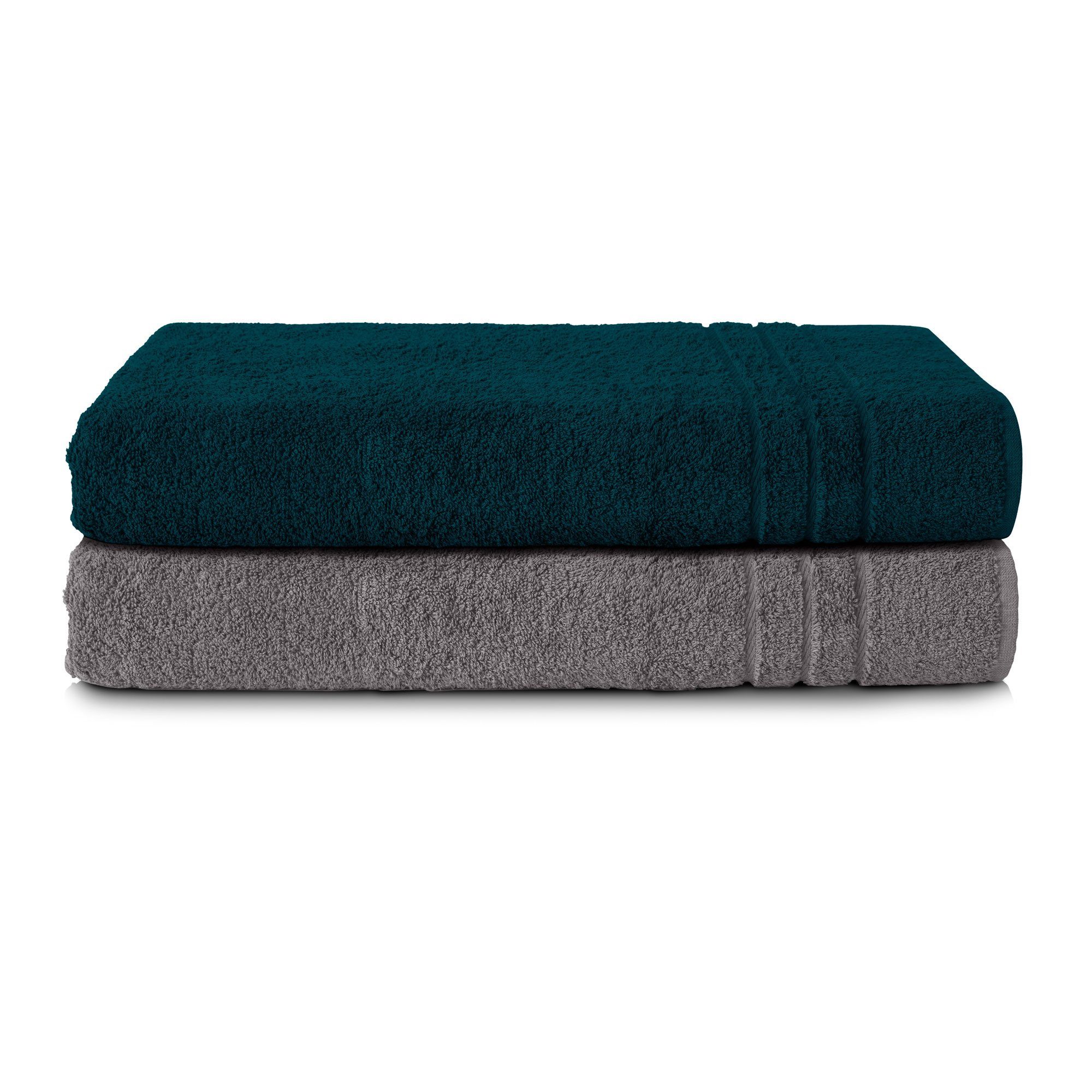 Komfortec Saunatuch 80x200 cm Saunatücher Set günstig online kaufen