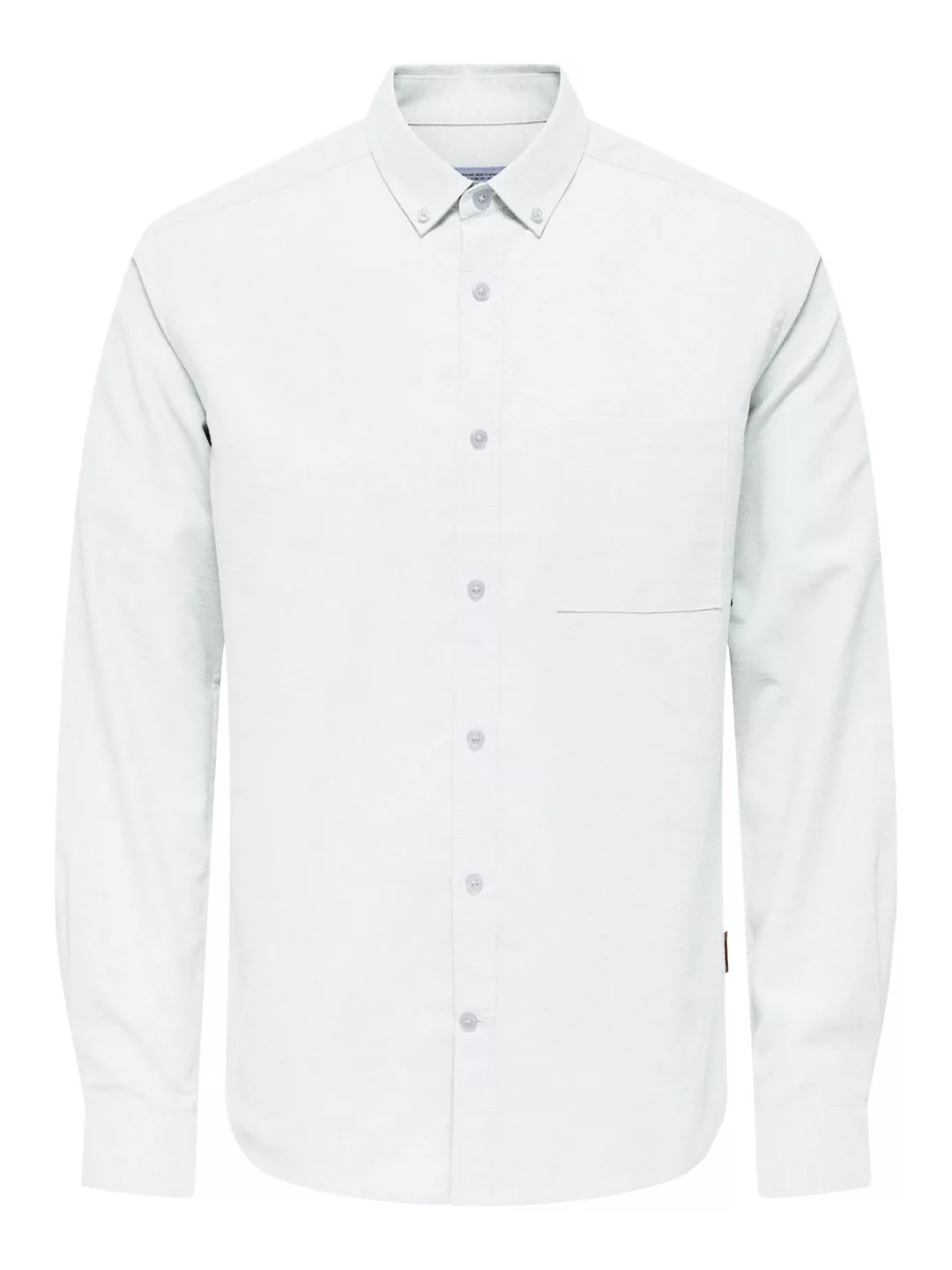 ONLY & SONS Langarmhemd "ONSALVARES SLIM LS OXFORD SHIRT OTL" günstig online kaufen