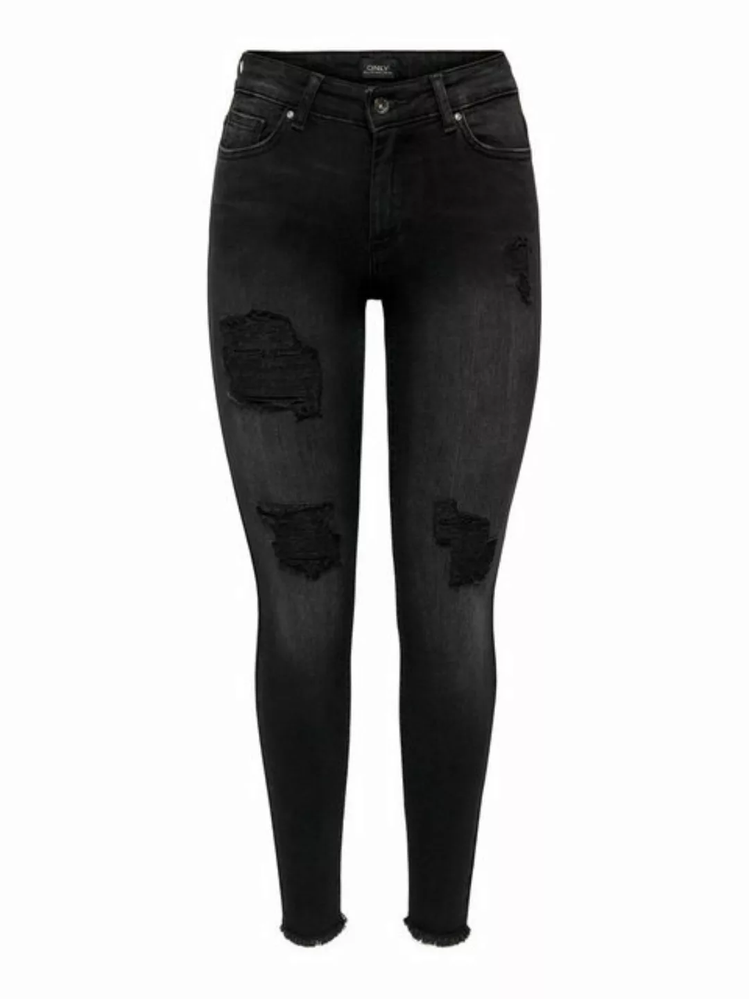 ONLY Ankle-Jeans ONLBLUSH MID SK RW AK DT DNM TAI099 NOOS mit Destroyed Eff günstig online kaufen