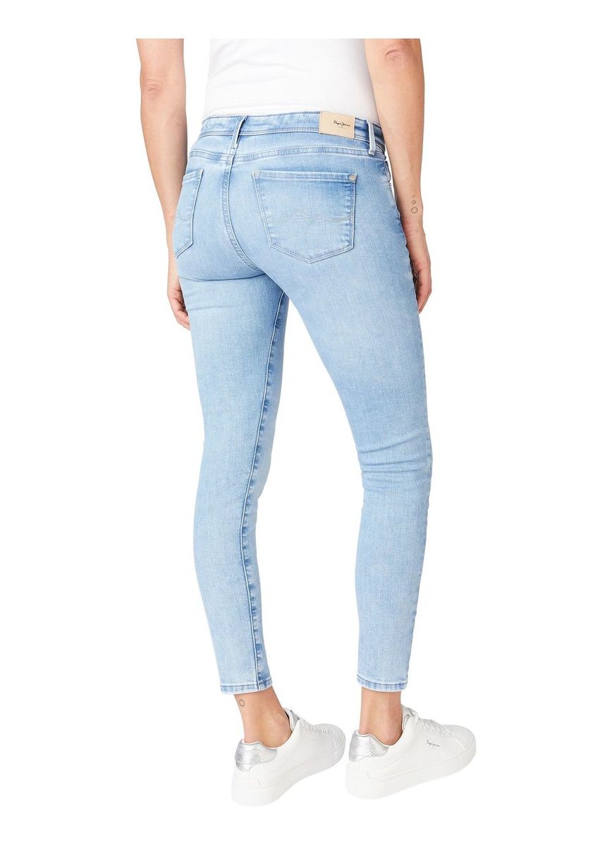 Pepe Jeans Damen Jeans Venus - Regular Fit - Blau - Medium Dark Wiser günstig online kaufen