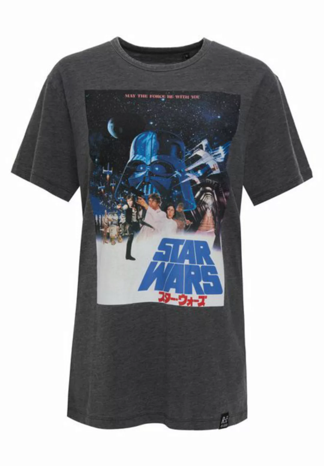 Recovered T-Shirt Star Wars International Poster GOTS zertifizierte Bio-Bau günstig online kaufen
