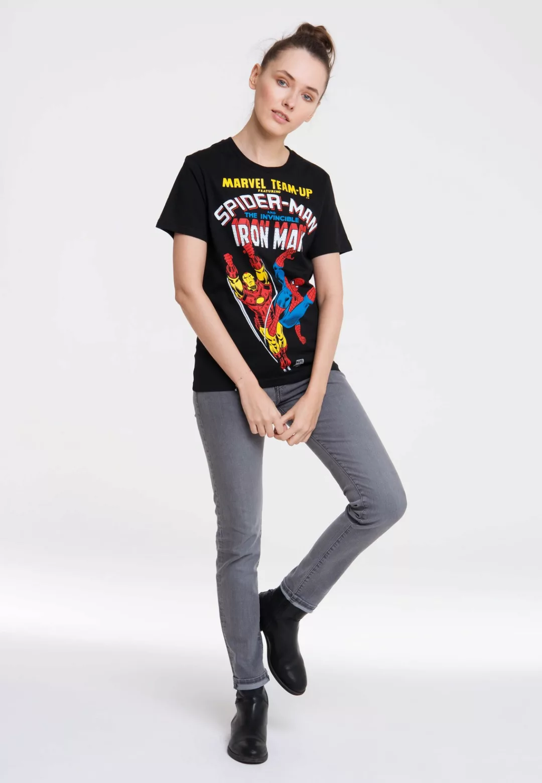 LOGOSHIRT T-Shirt "Marvel Comics", mit lizenziertem Design günstig online kaufen