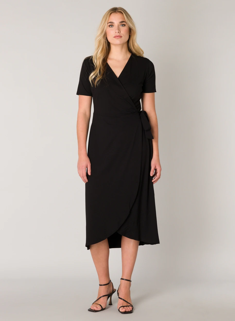 Base Level Wickelkleid "Yvie", In bequemer, elastischer Qualität günstig online kaufen