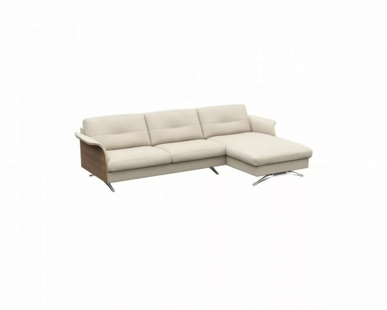 FLEXLUX Ecksofa »Glow, super bequem durch hochwertigem Sitzaufbau mit Feder günstig online kaufen