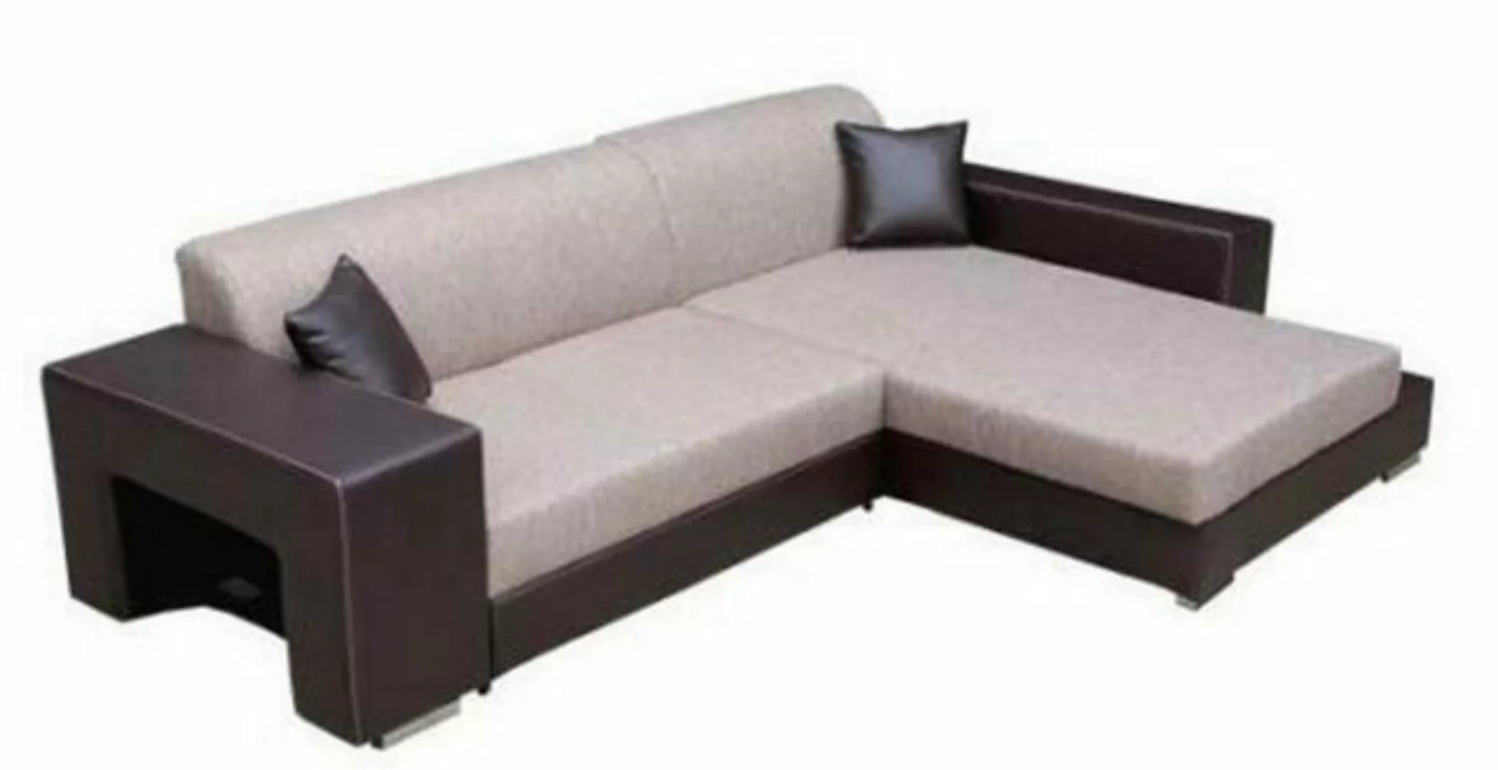 JVmoebel Ecksofa, Sofa Schlafsofa Designer Sofa mit Bettfunktion + Bettkast günstig online kaufen