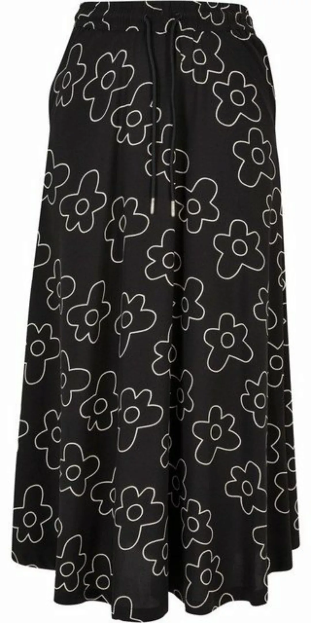 URBAN CLASSICS Jerseyrock "Damen Ladies Viscose Midi Skirt", (1 tlg.) günstig online kaufen