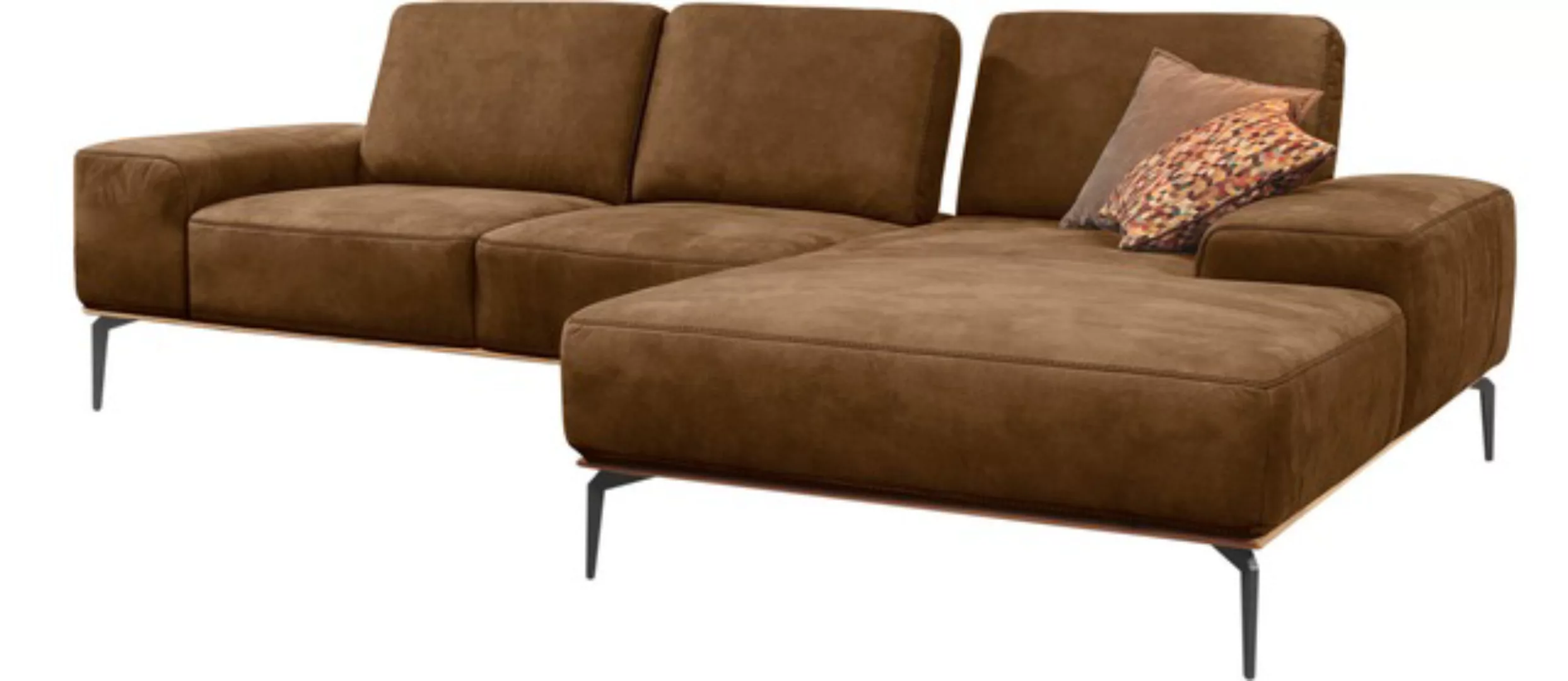 W.SCHILLIG Ecksofa »run, Designsofa mit tollem Sitzkomfort, bequem, L-Form« günstig online kaufen