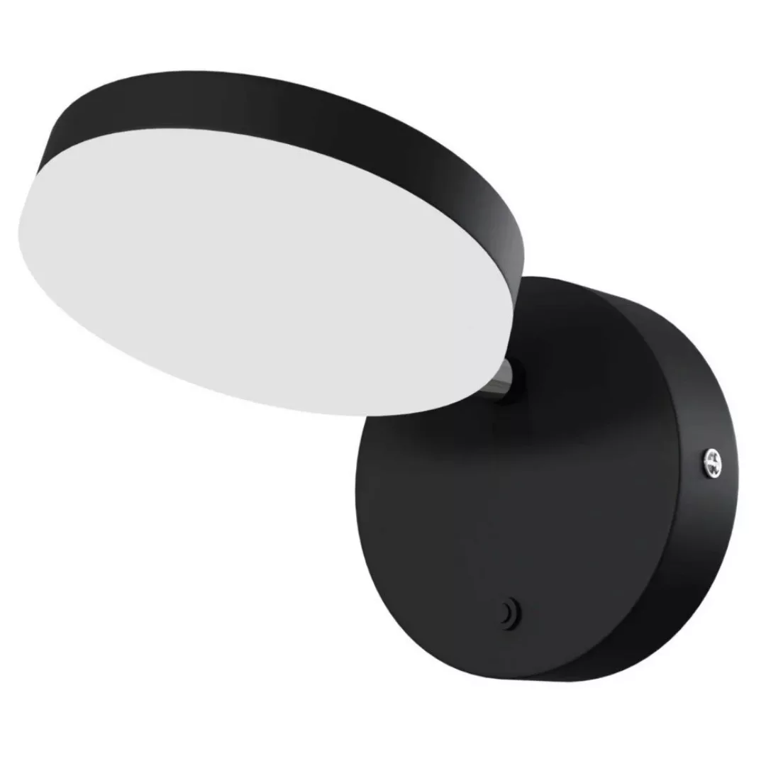 LED Wandleuchte Fad in Schwarz 6W 450lm günstig online kaufen