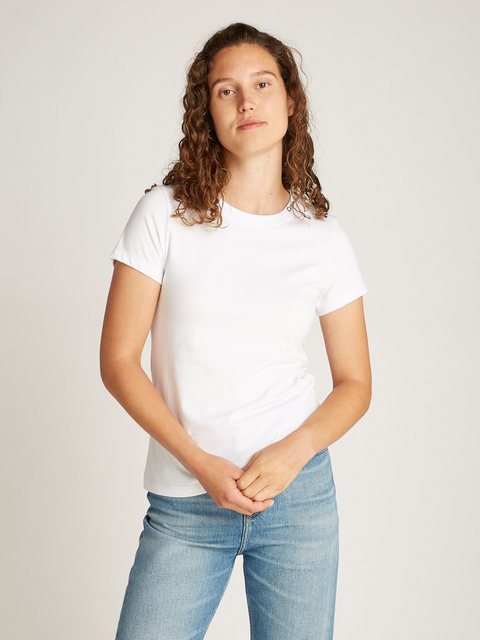 Calvin Klein Jeans T-Shirt "LOGO ELASTIC T-SHIRT", mit Logostickerei günstig online kaufen