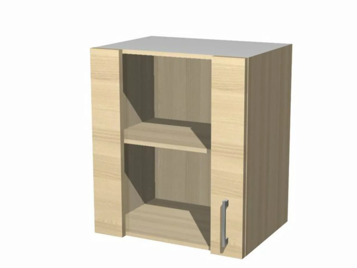 Flex-Well Glashängeschrank Glashängeschrank Küche - 50 cm breit - Glastür/A günstig online kaufen