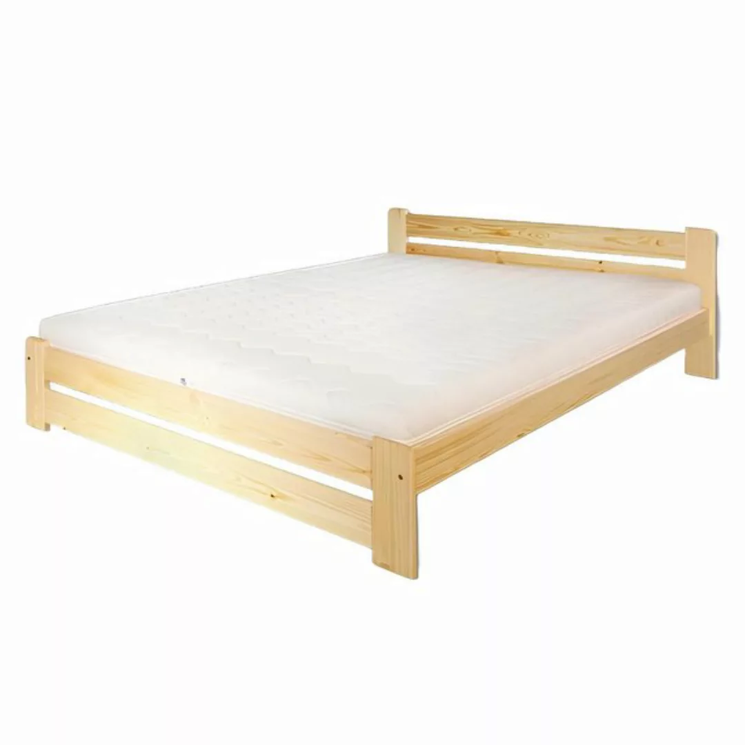 Xlmoebel Bett Neues Vollholzbett aus massiver Kiefer in Größe 200x200 cm Do günstig online kaufen