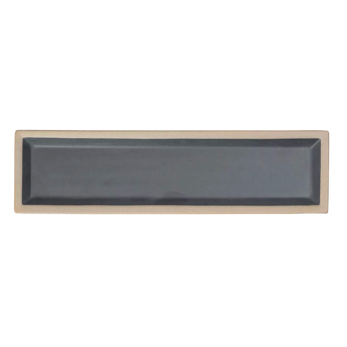 Fumiko Teller 11,5 x 43cm Beige-black günstig online kaufen